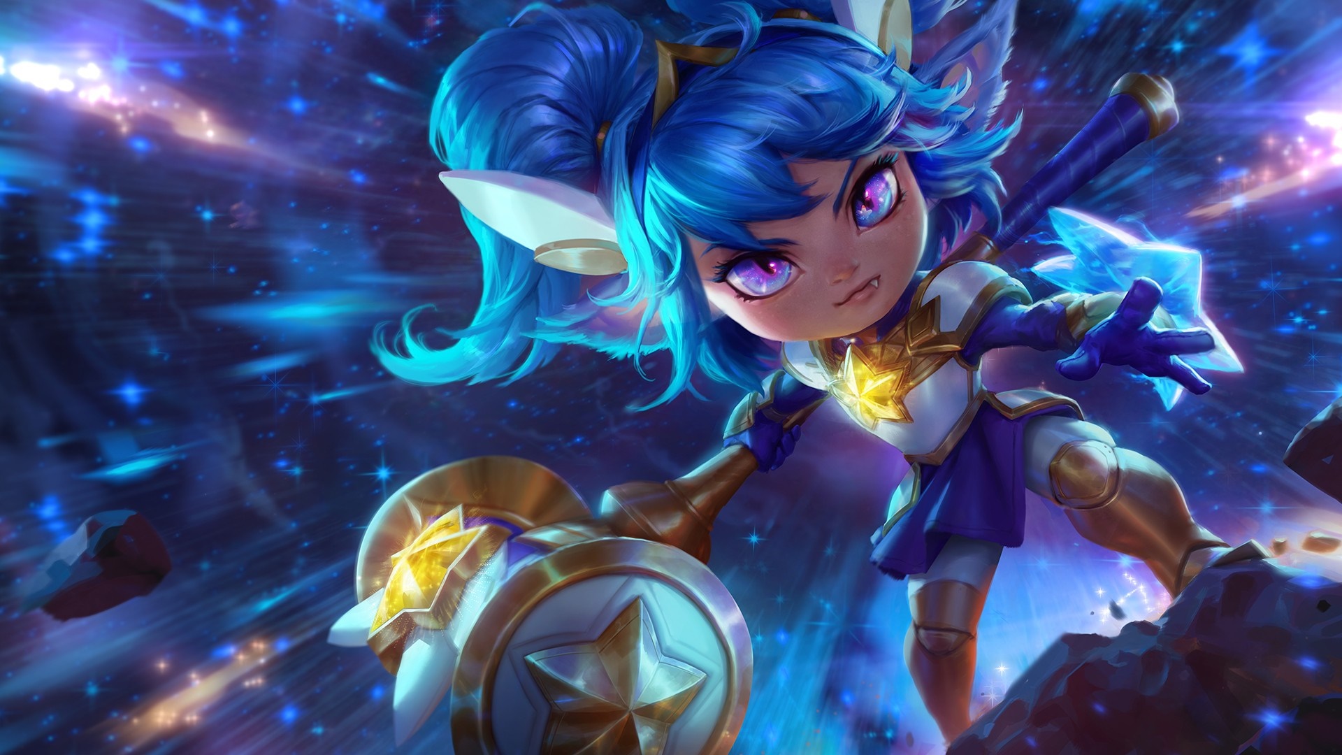 Star Guardian Poppy from League of Legends HD Wallpaper