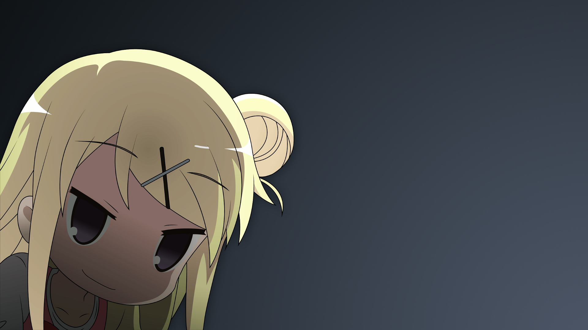 Kujou Karen from Kin Iro Mosaic peeking HD Wallpaper