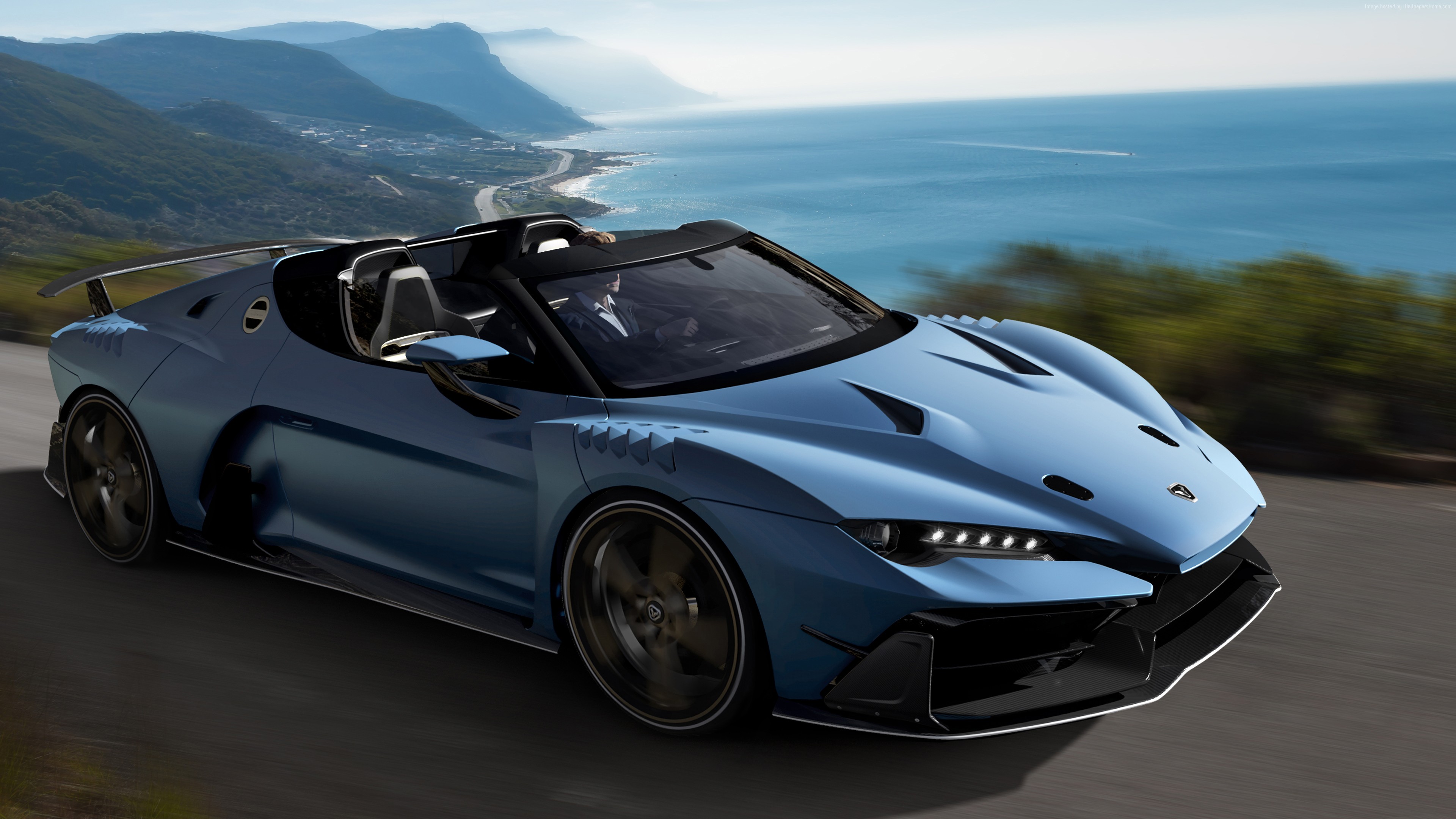 4K Italdesign Zerouno Duerta convertible HD Wallpaper