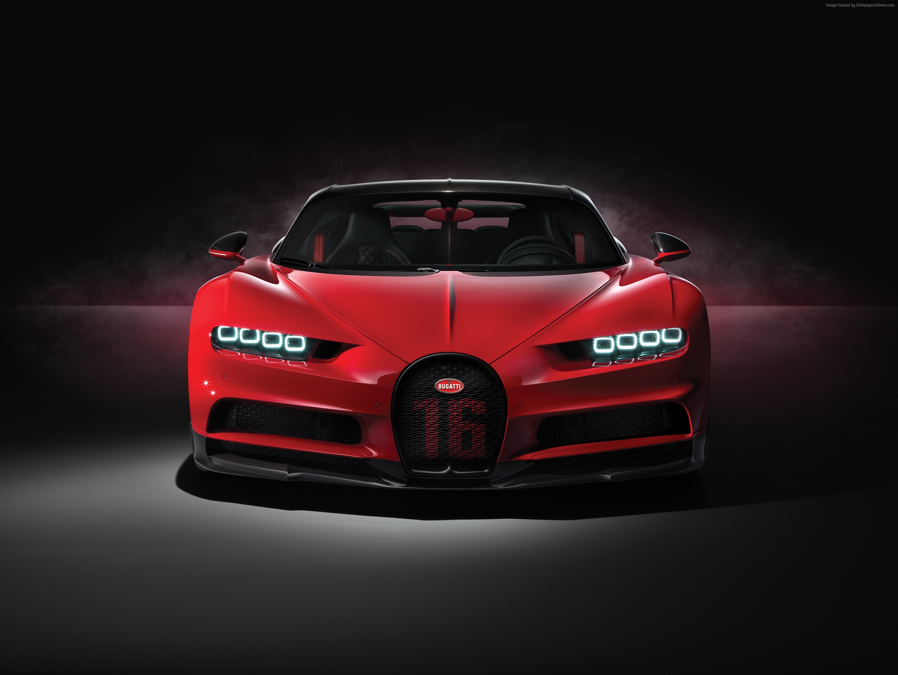 Bugatti Chiron Sport hypercar HD Wallpaper