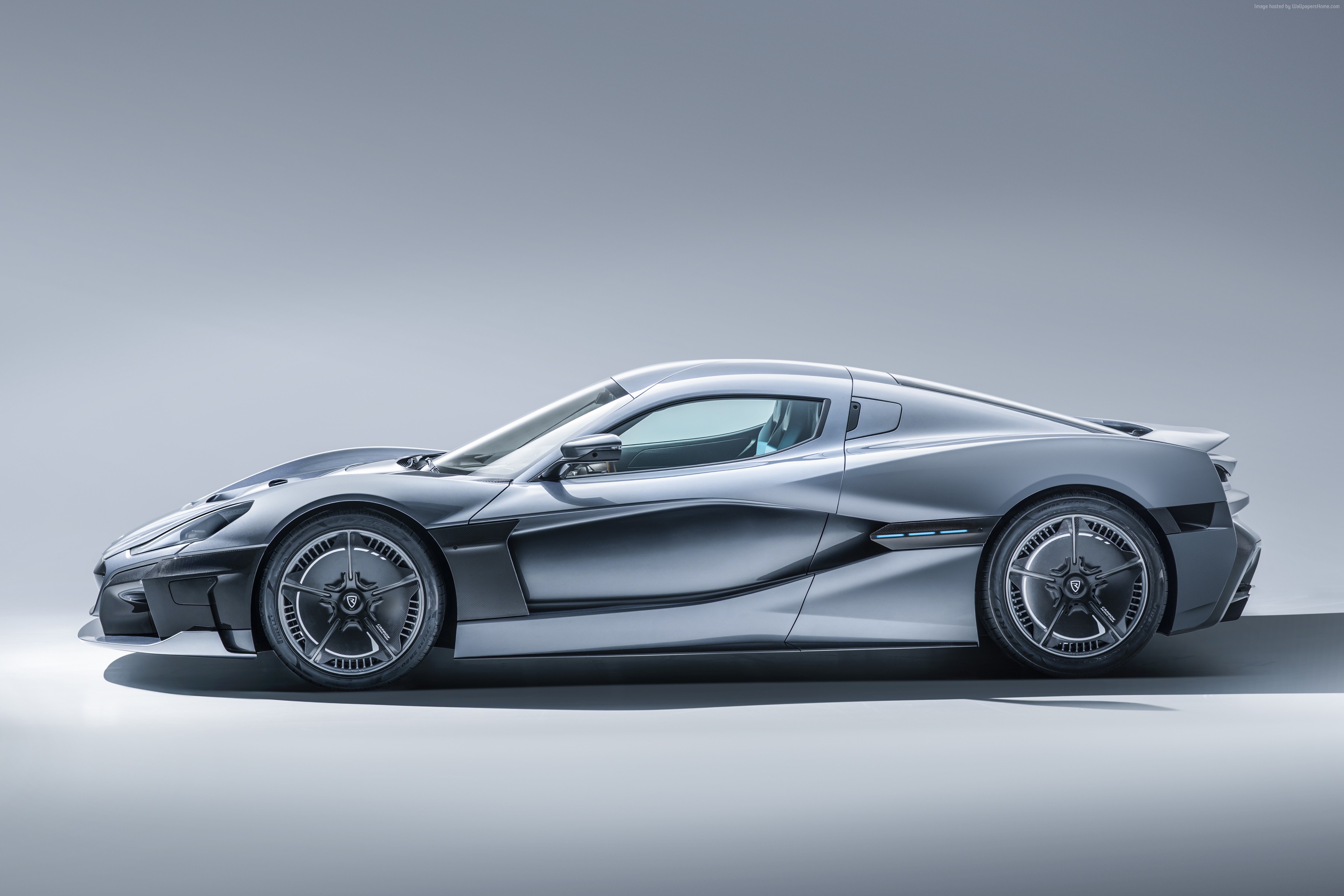 Rimac C Two electric hypercar 4K HD Wallpaper