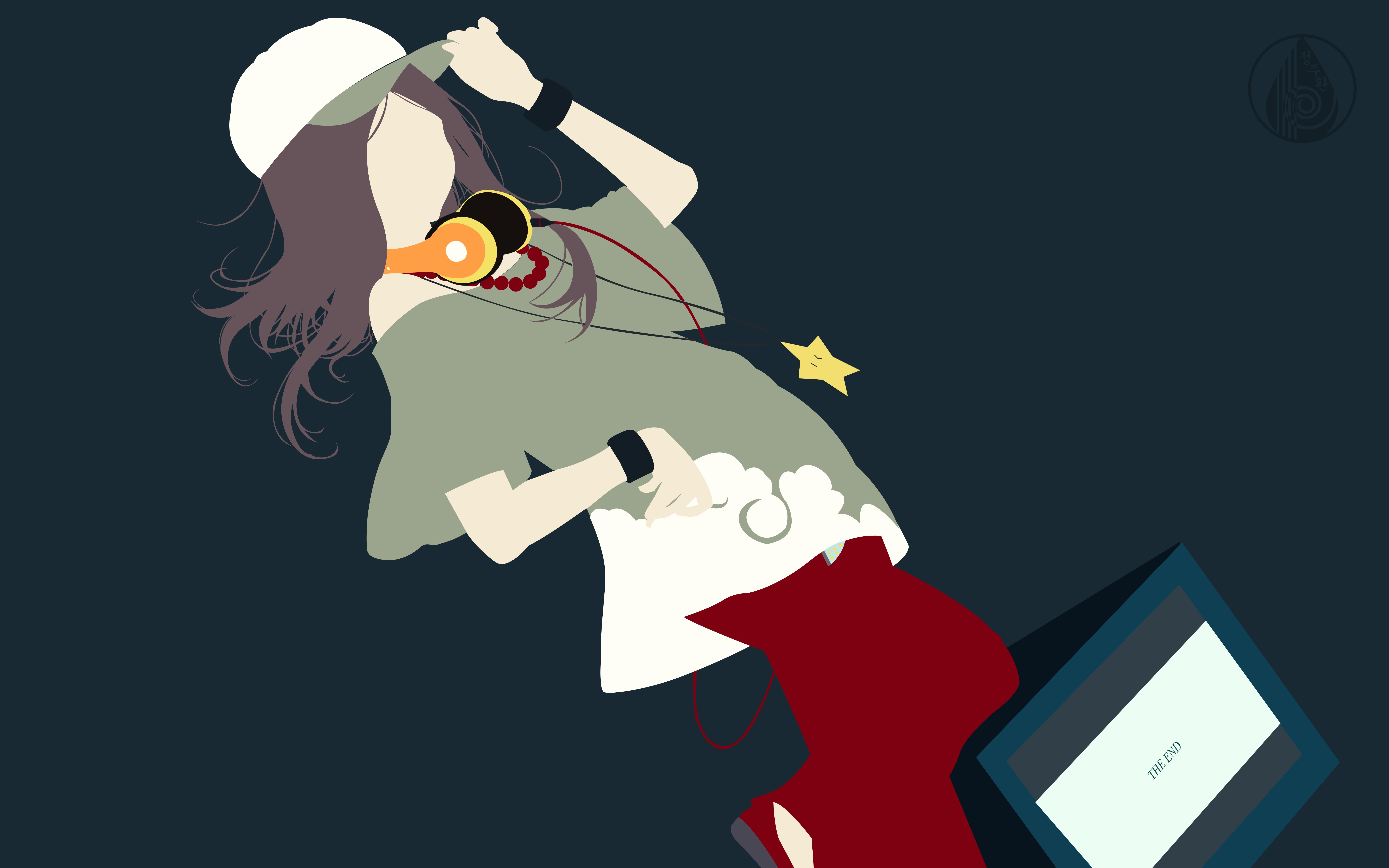 Gaen Izuko from Monogatari Series HD Wallpaper