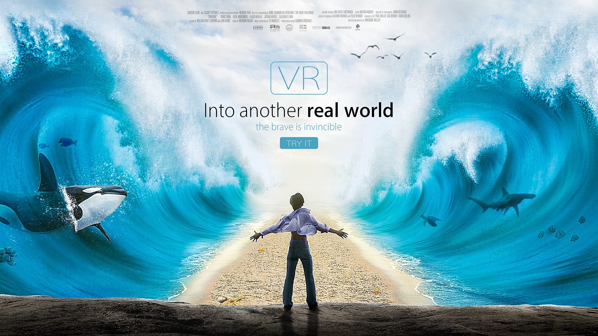 VR Into another real world HD Wallpaper