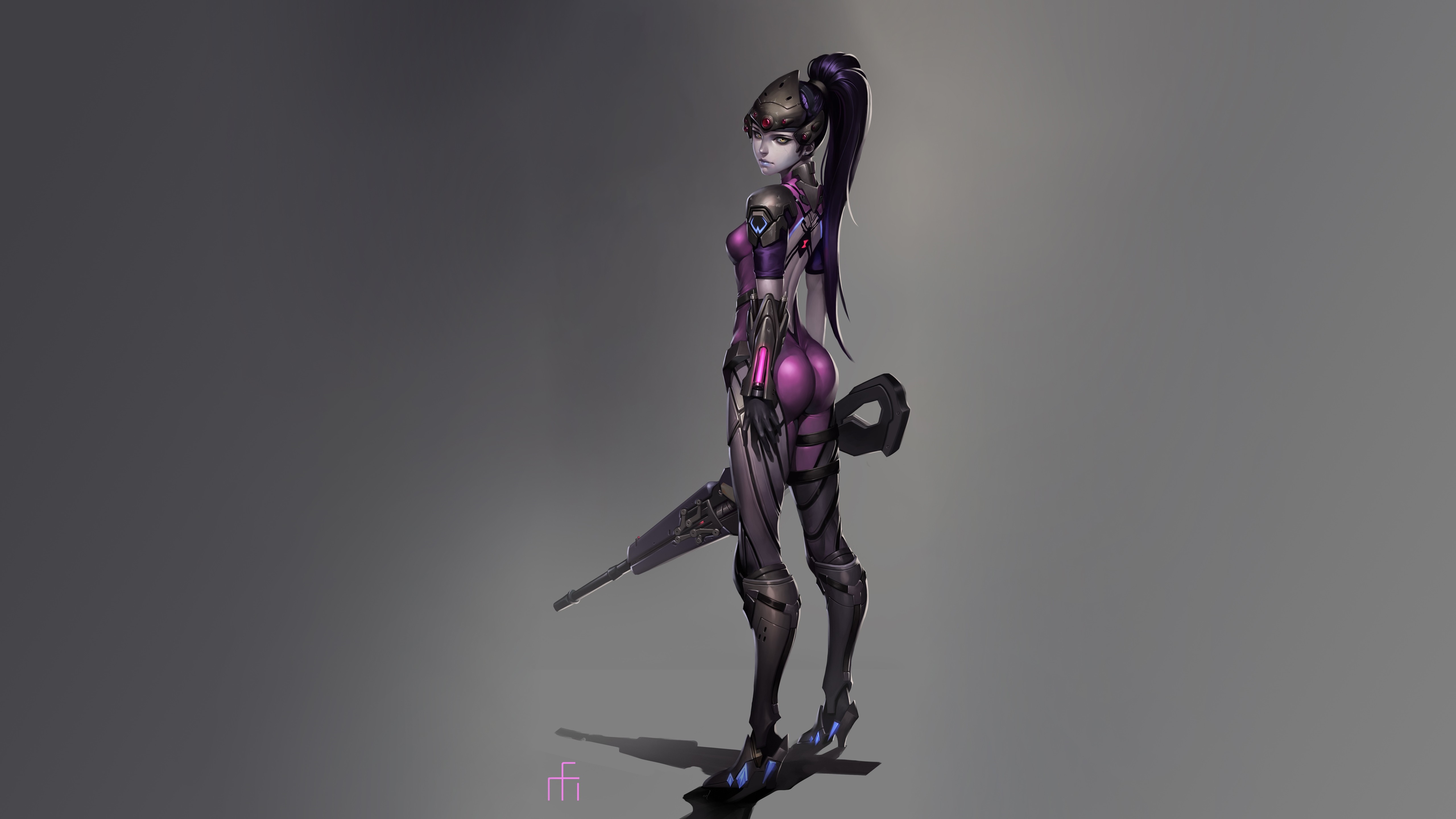Widowmaker from Overwatch HD Wallpaper
