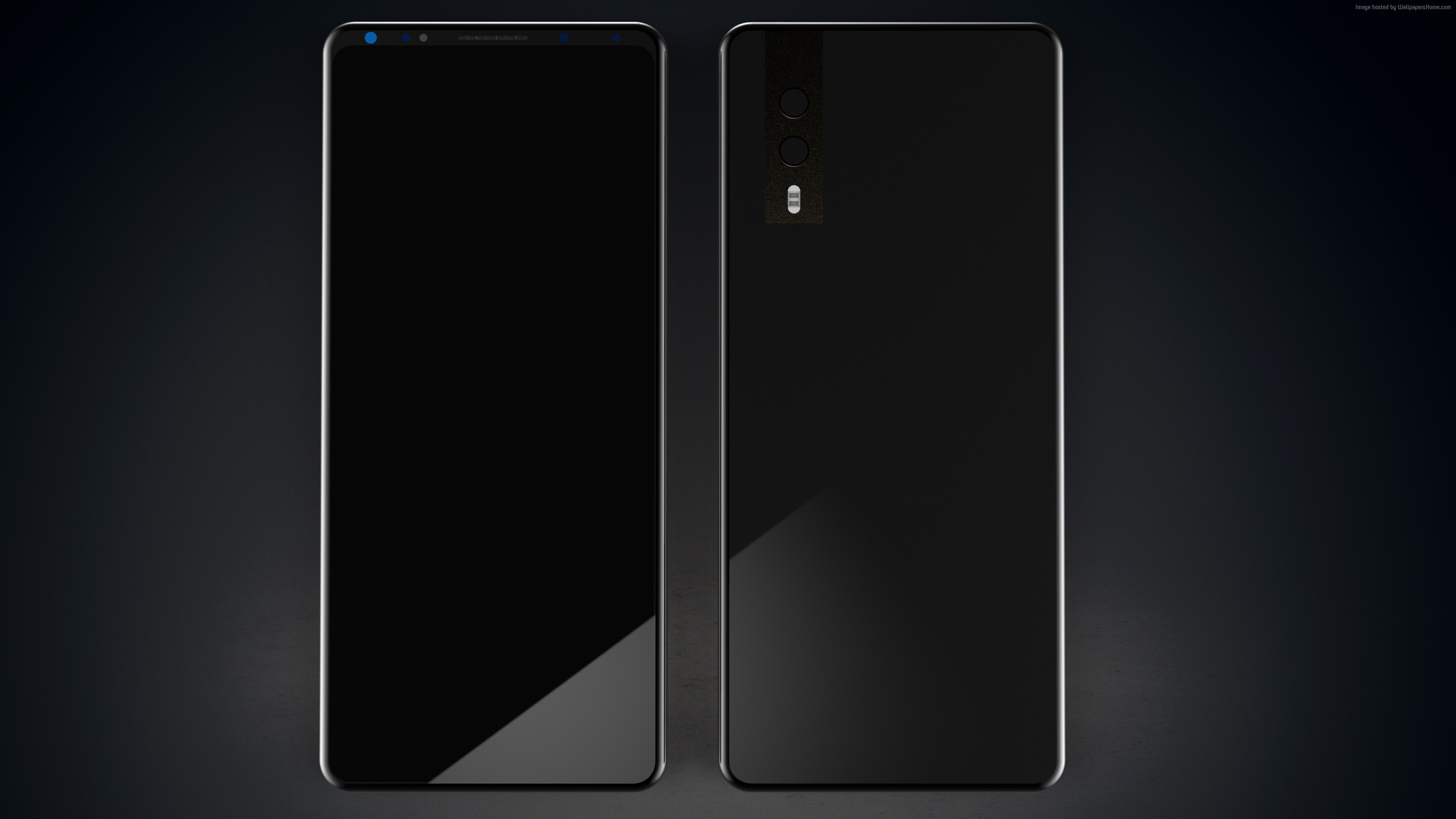 Black Huawei P20 4K HD Wallpaper