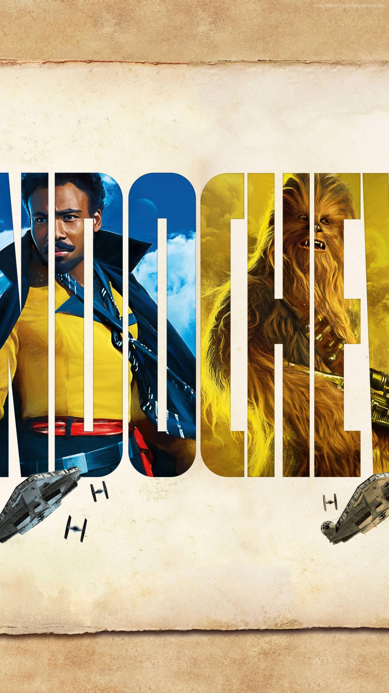 Solo: A Star Wars Story poster with Lando and Chewbacca HD Wallpaper