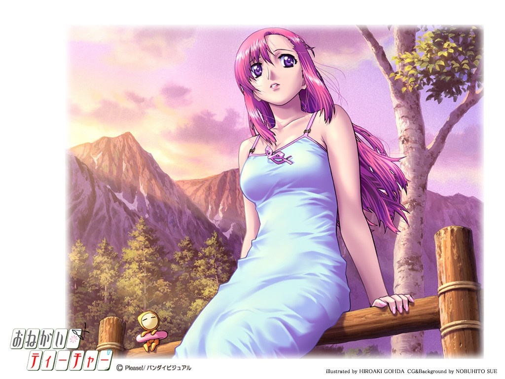 Mizuho Kazami from Onegai Teacher HD Wallpaper