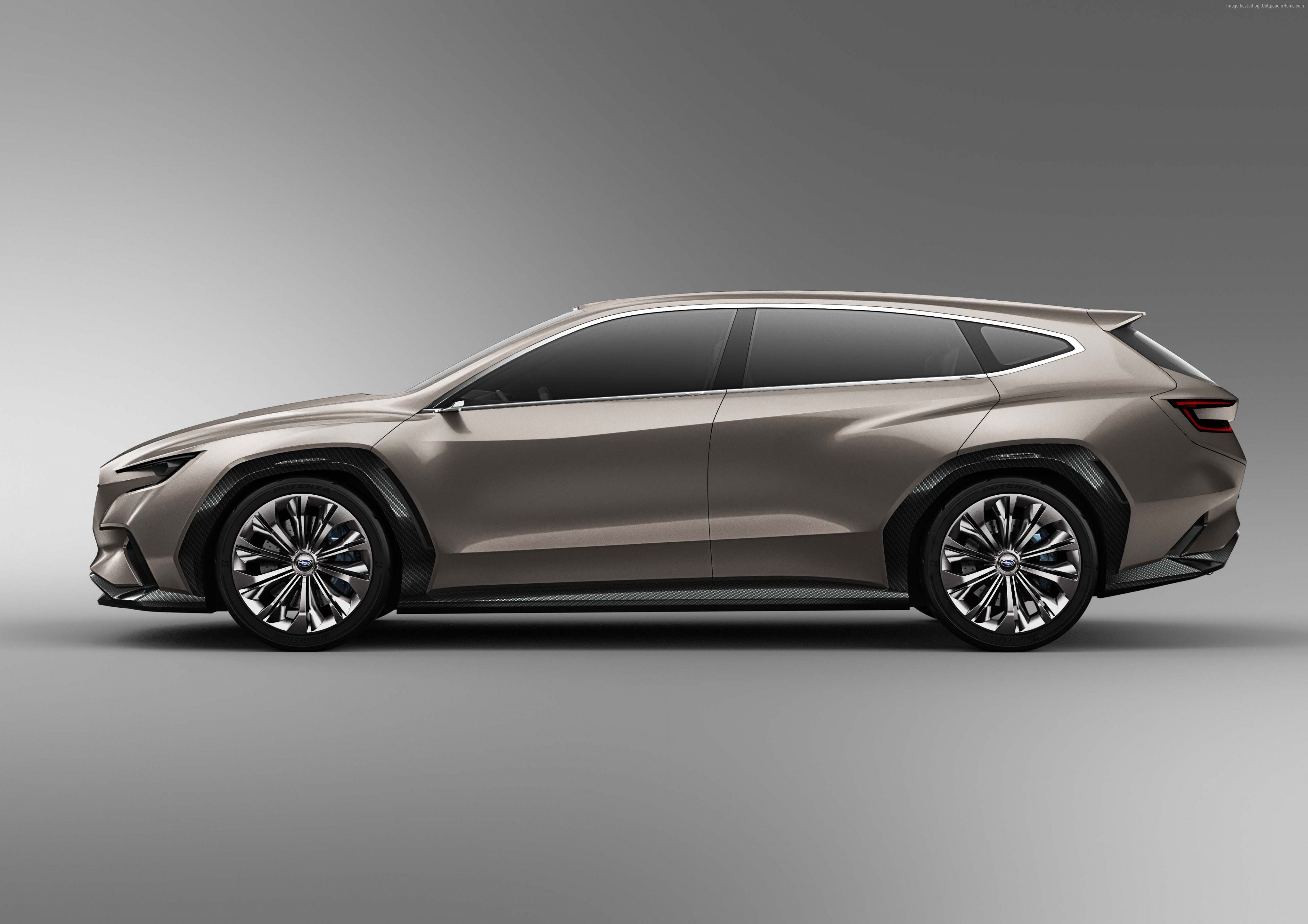 Subaru Viziv Tourer Concept car side view 4K HD Wallpaper