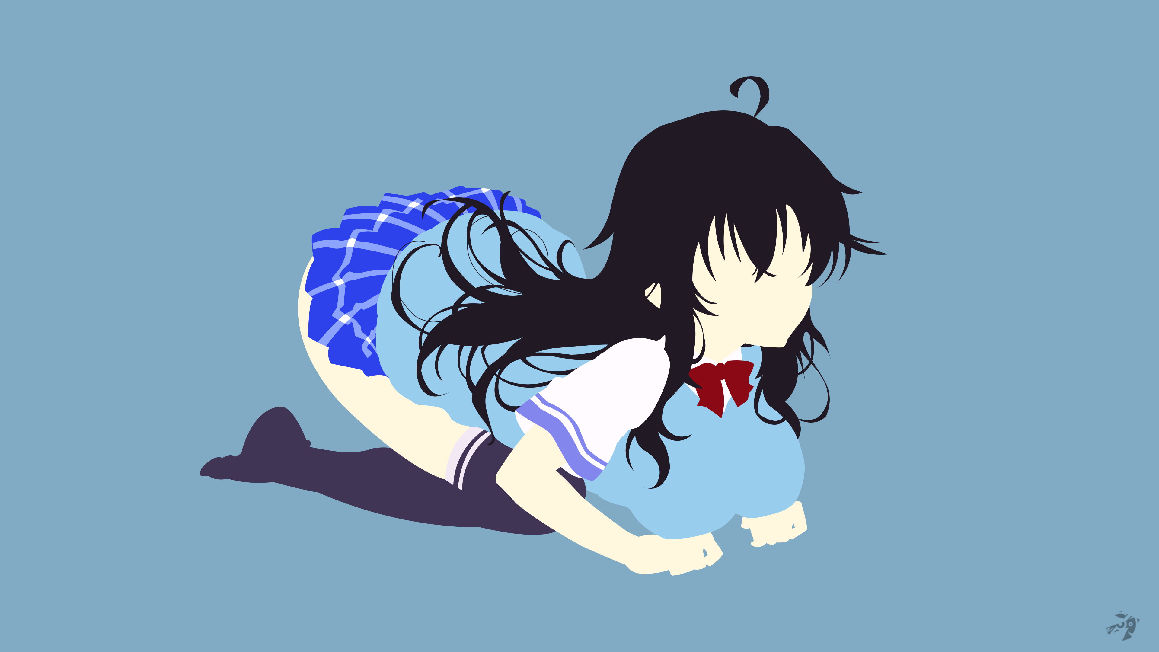 Tamaki Ako from Netgame no Yome wa Onna no Ko ja Nai to Omotta HD Wallpaper