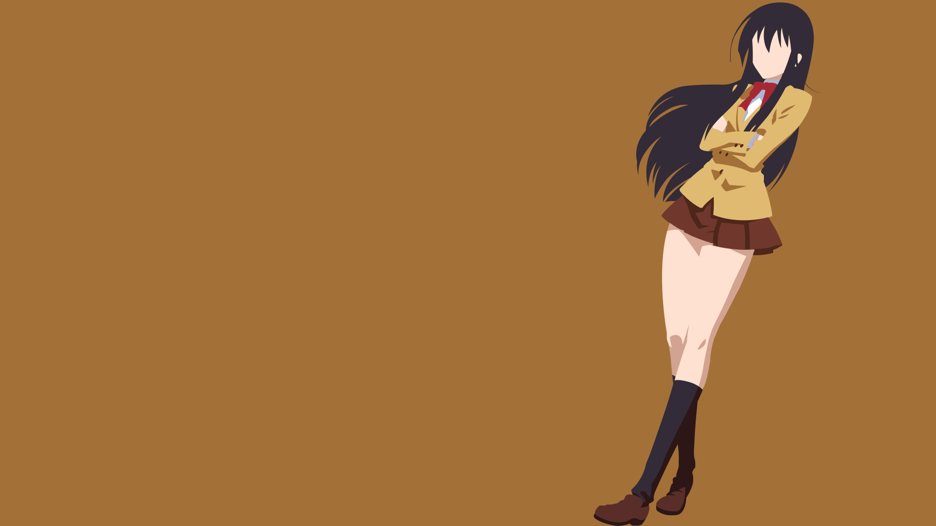 Amakusa Shino from Seitokai Yakuindomo HD Wallpaper