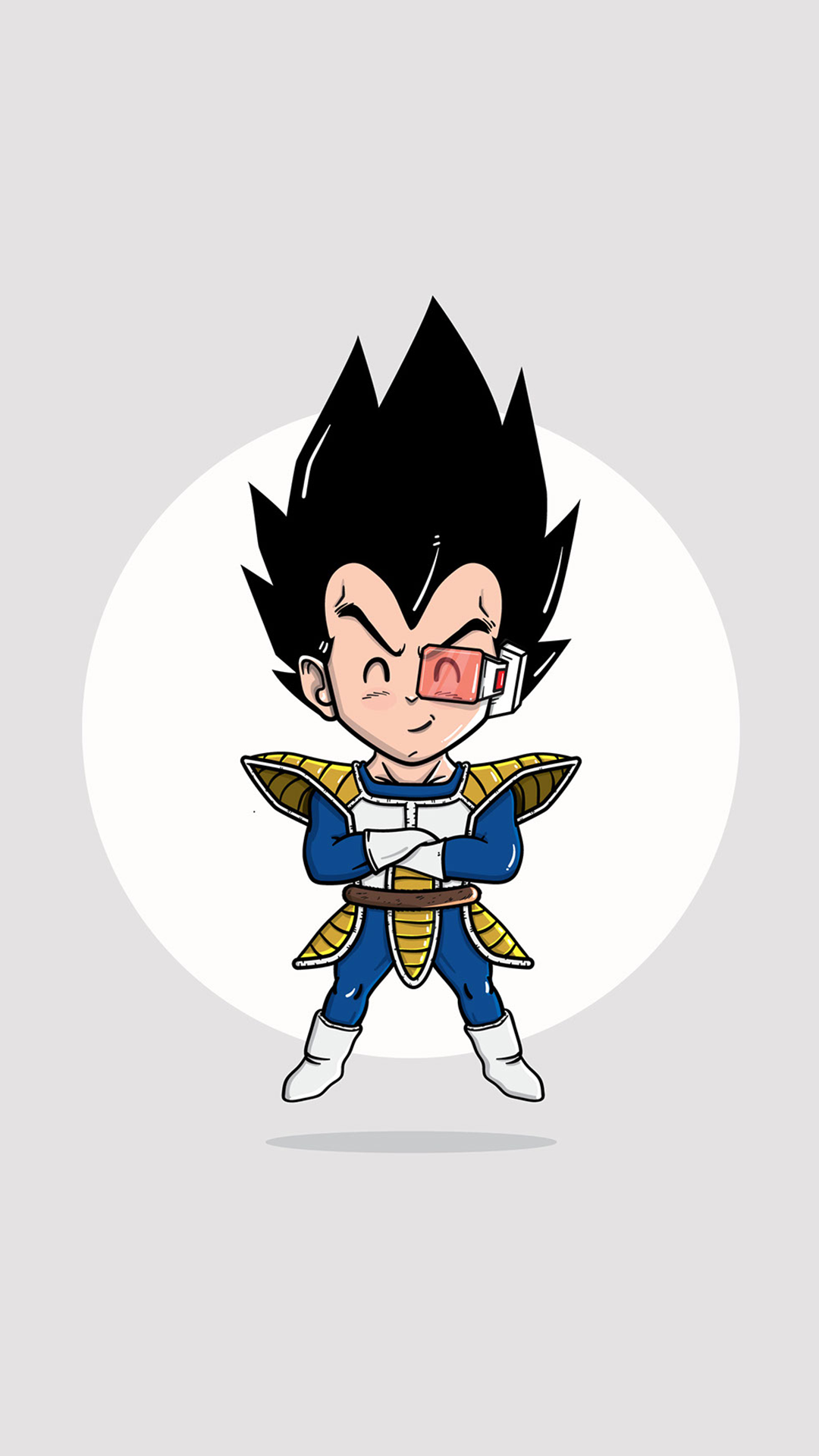 Vegeta from Dragon Ball Z Chibi Drawing HD Wallpaper