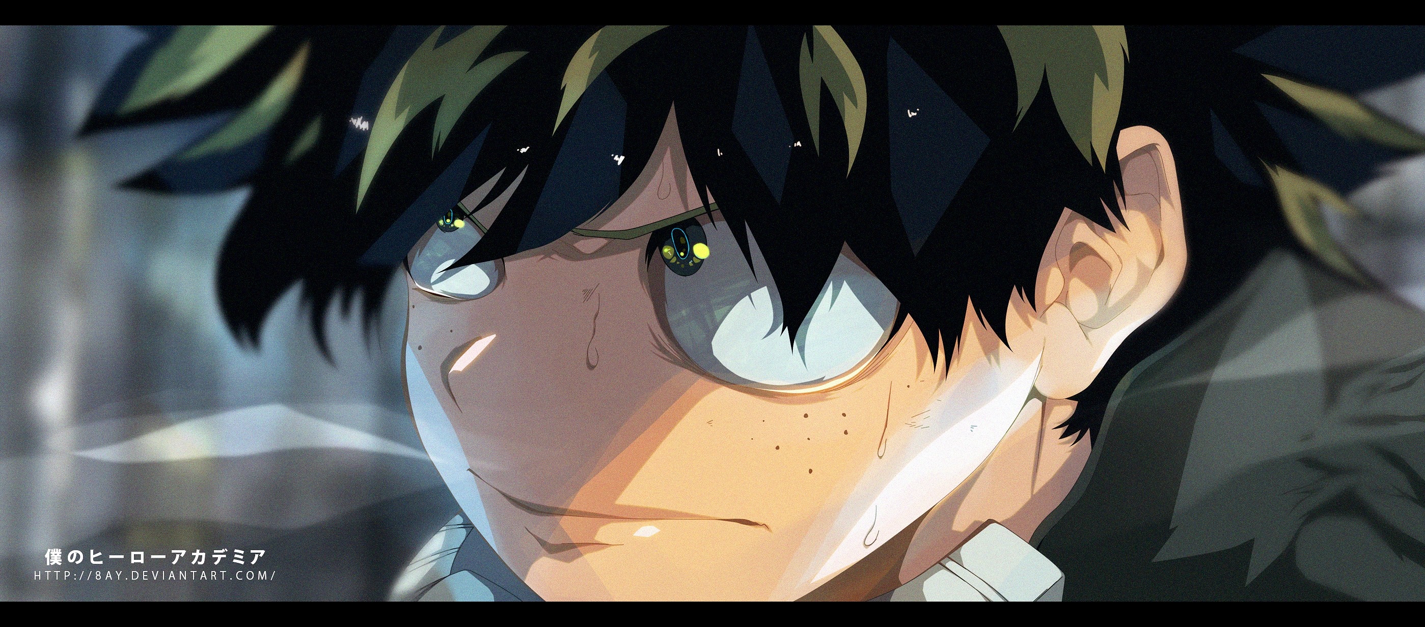 Izuku Midoriya from Boku no Hero Academia HD Wallpaper