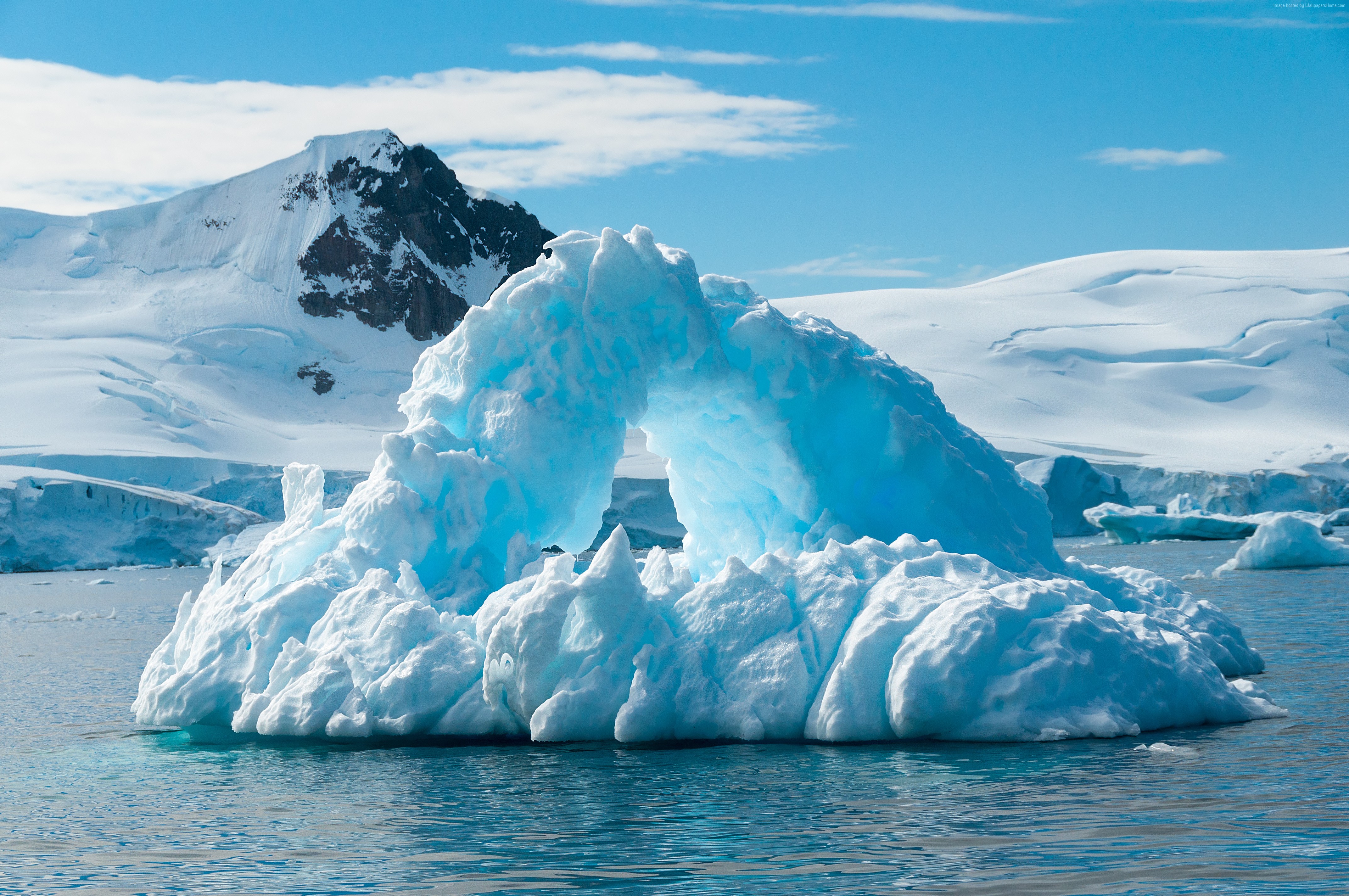 Iceberg in Antarctica HD Wallpaper