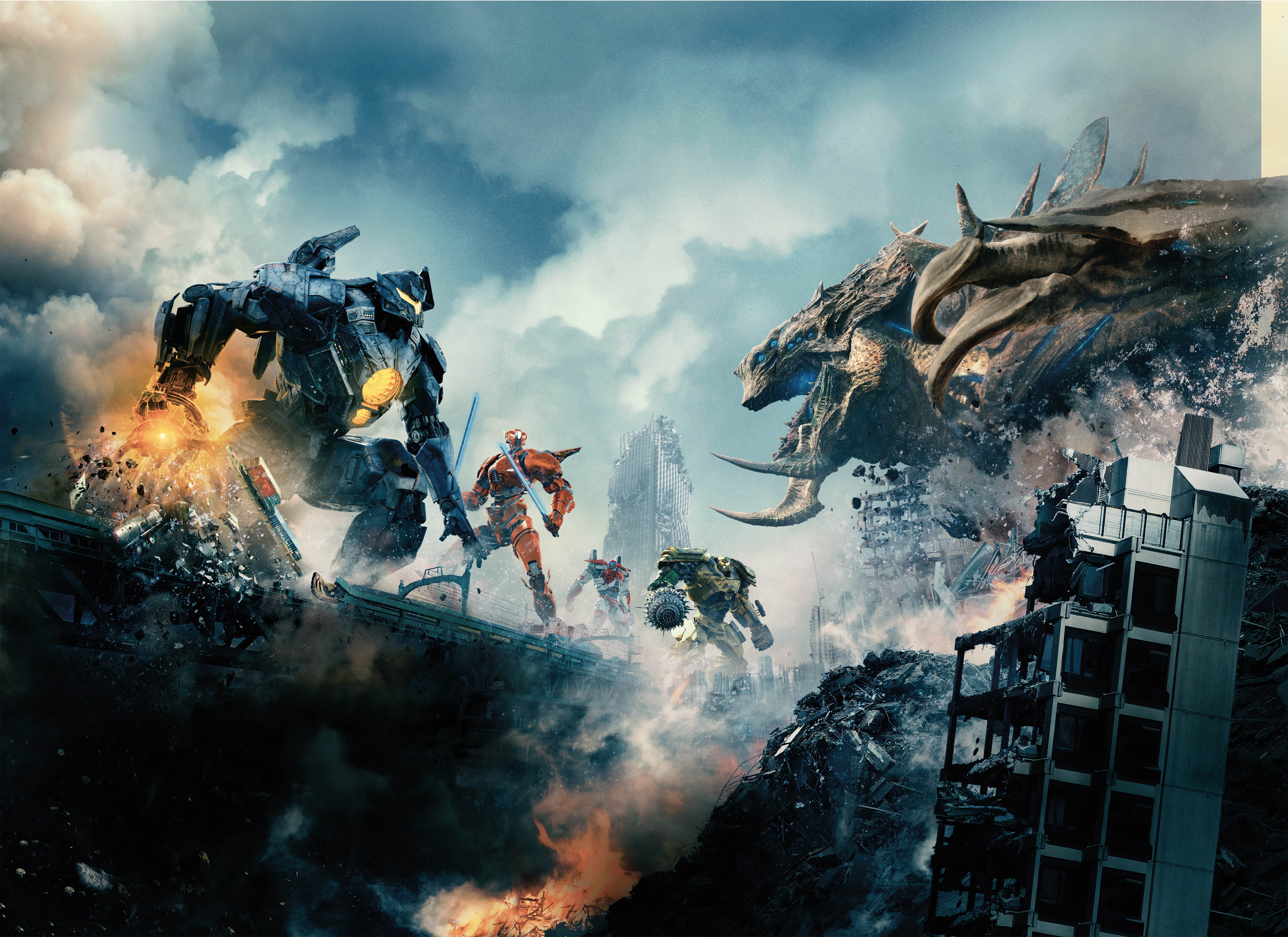 Pacific Rim: Uprising 4K HD Wallpaper
