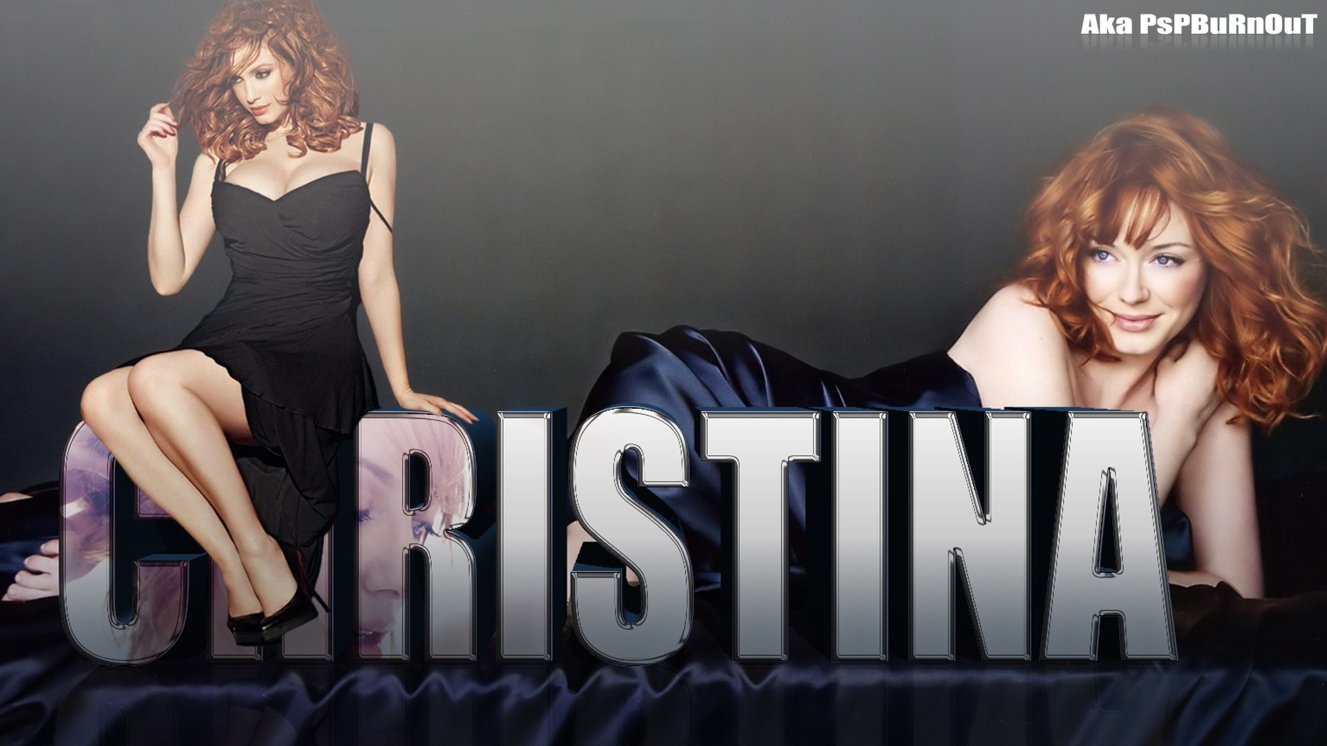 Christina Hendricks posing for a photoshoot HD Wallpaper