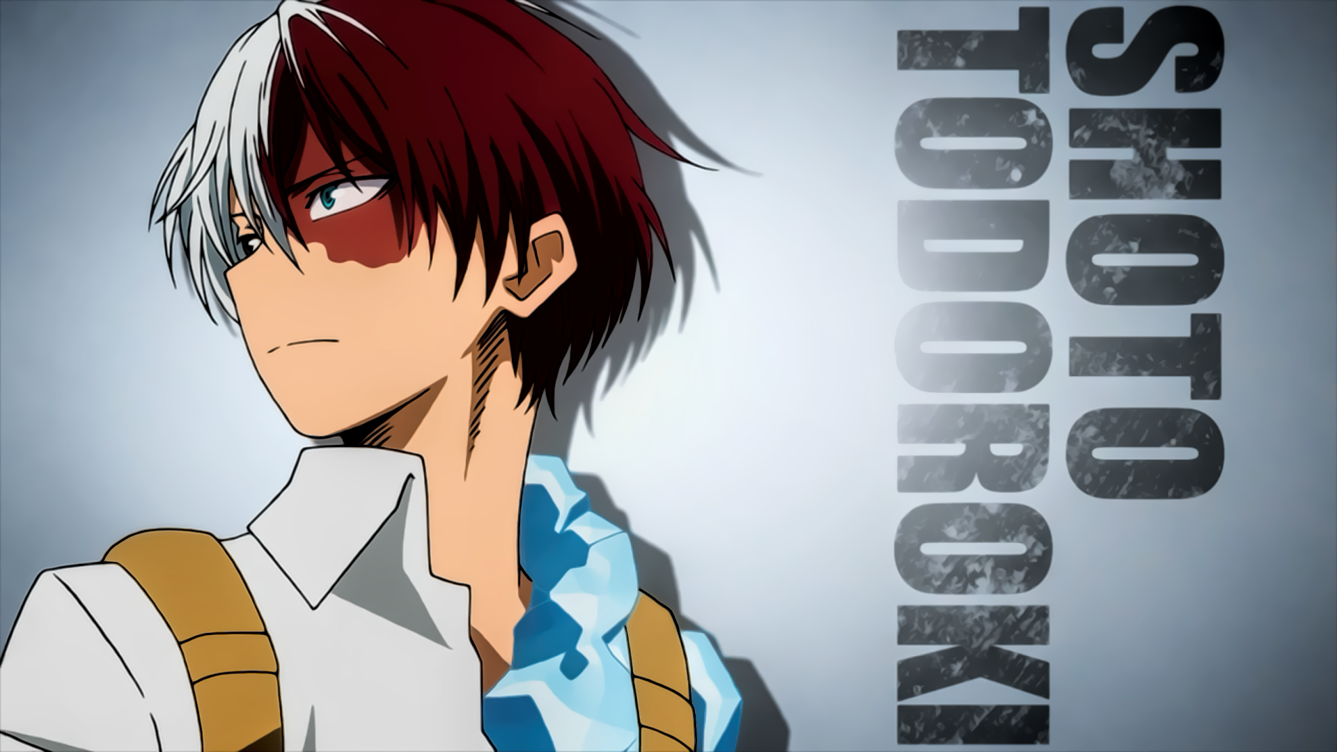 Shoto Todoroki from Boku no Hero Academia HD Wallpaper