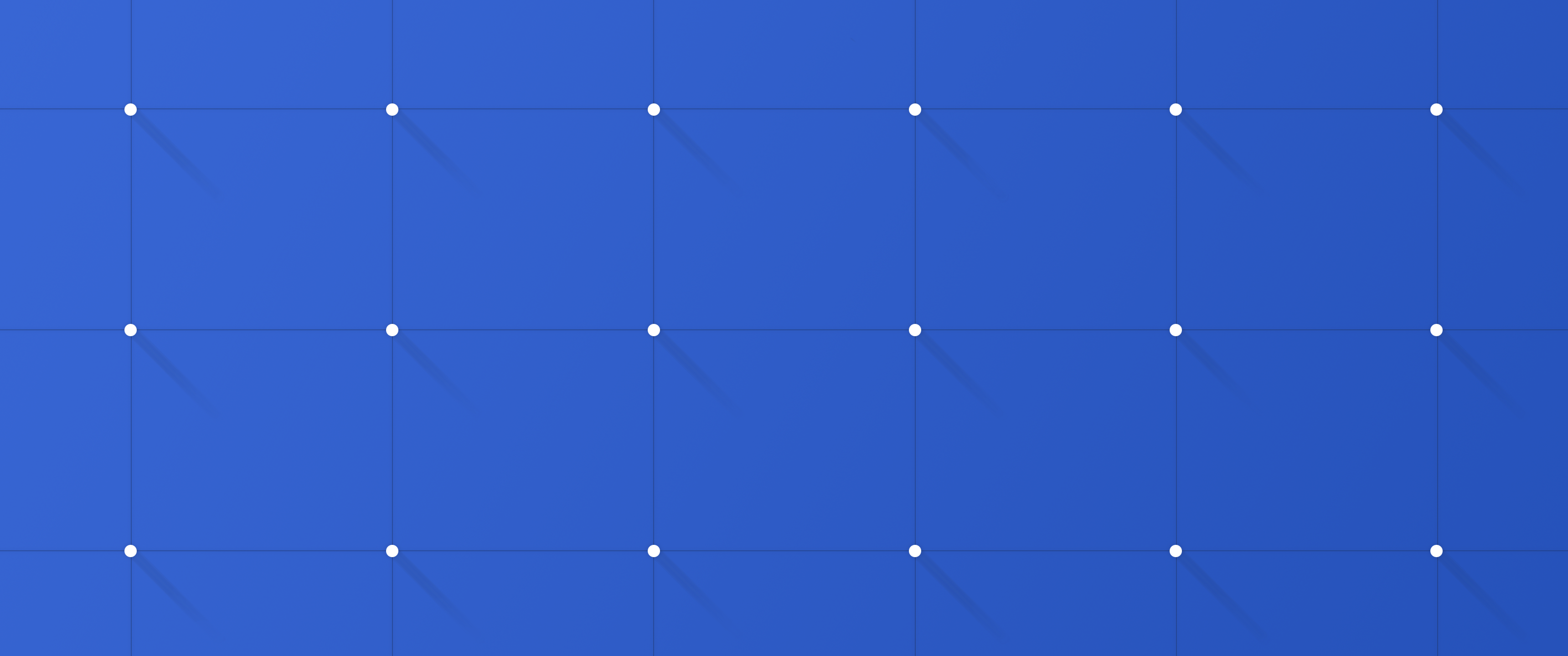 Blue grid with white dots and shadows HD Wallpaper