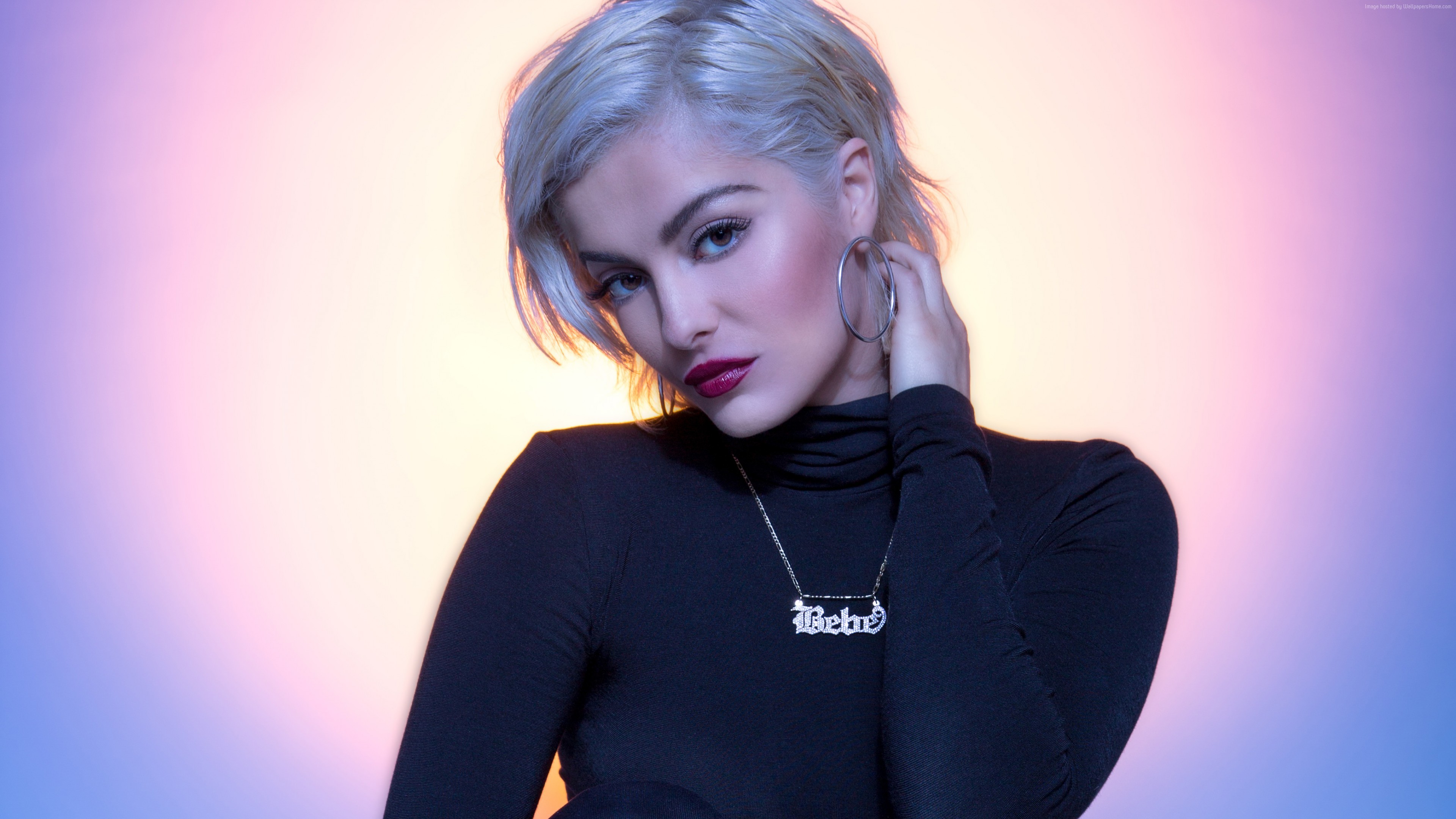 4k, Bebe Rexha, photo HD Wallpaper