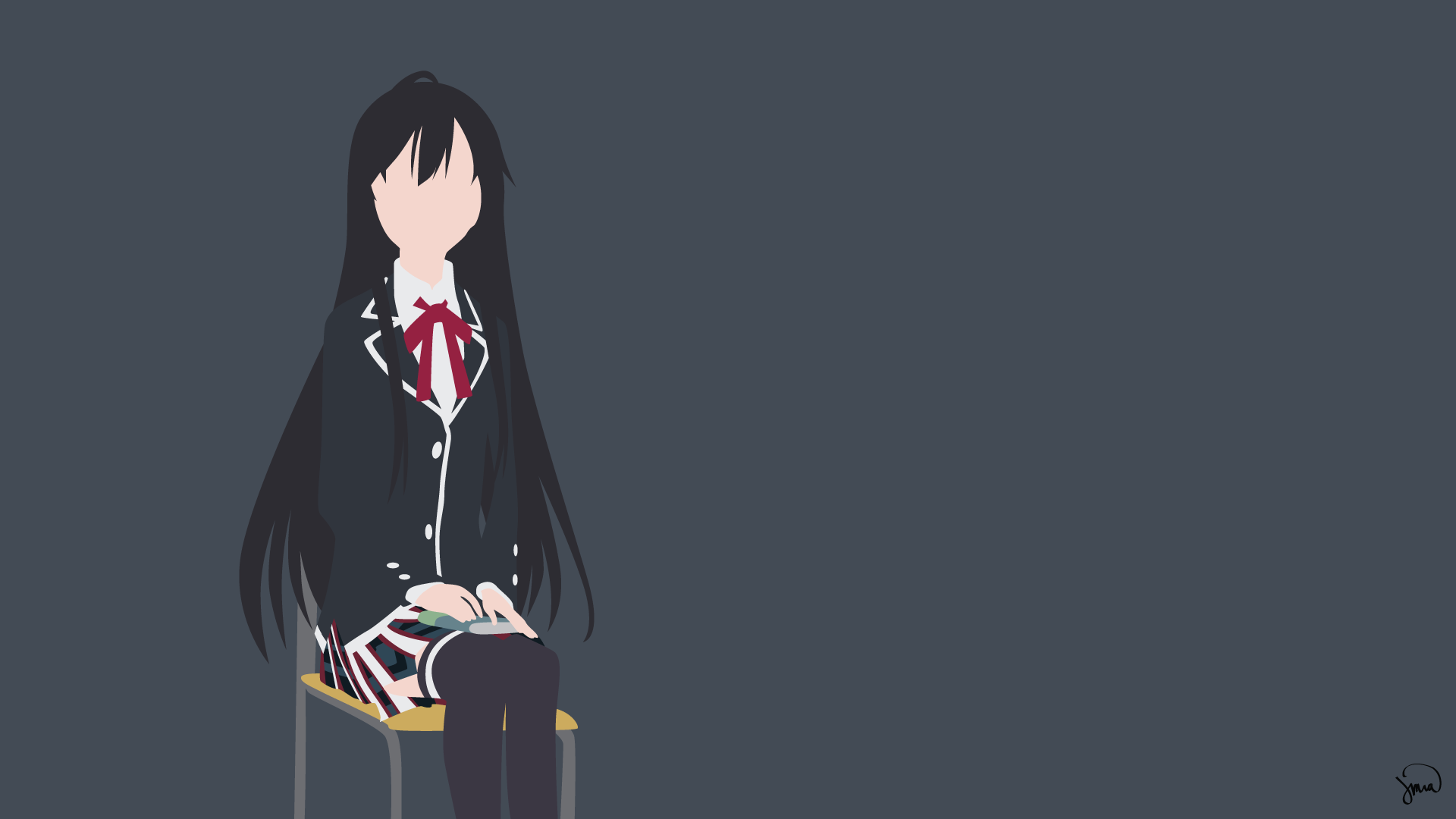 Yukinoshita Yukino from Yahari Ore no Seishun Love Comedy wa Machigatteiru HD Wallpaper