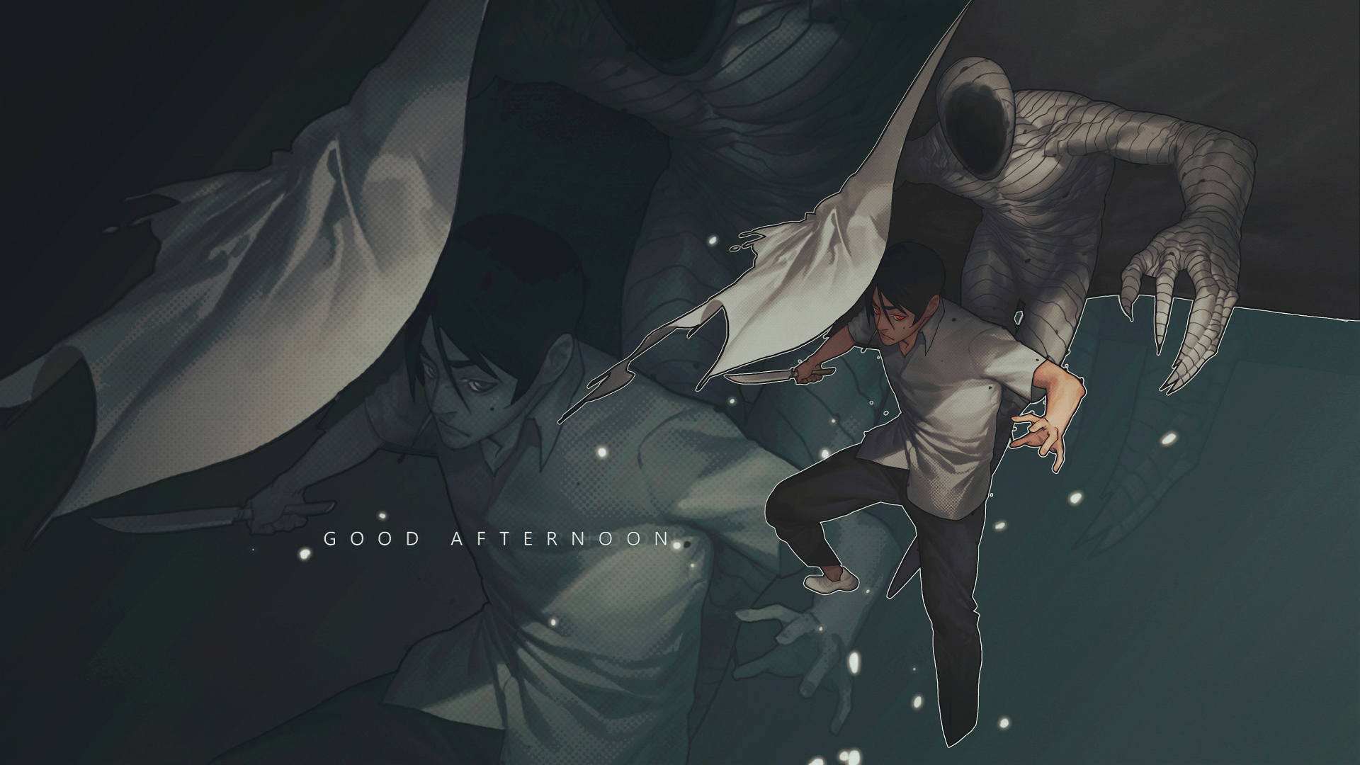 Kei Nagai and Ajin from Ajin: Demi-Human HD Wallpaper