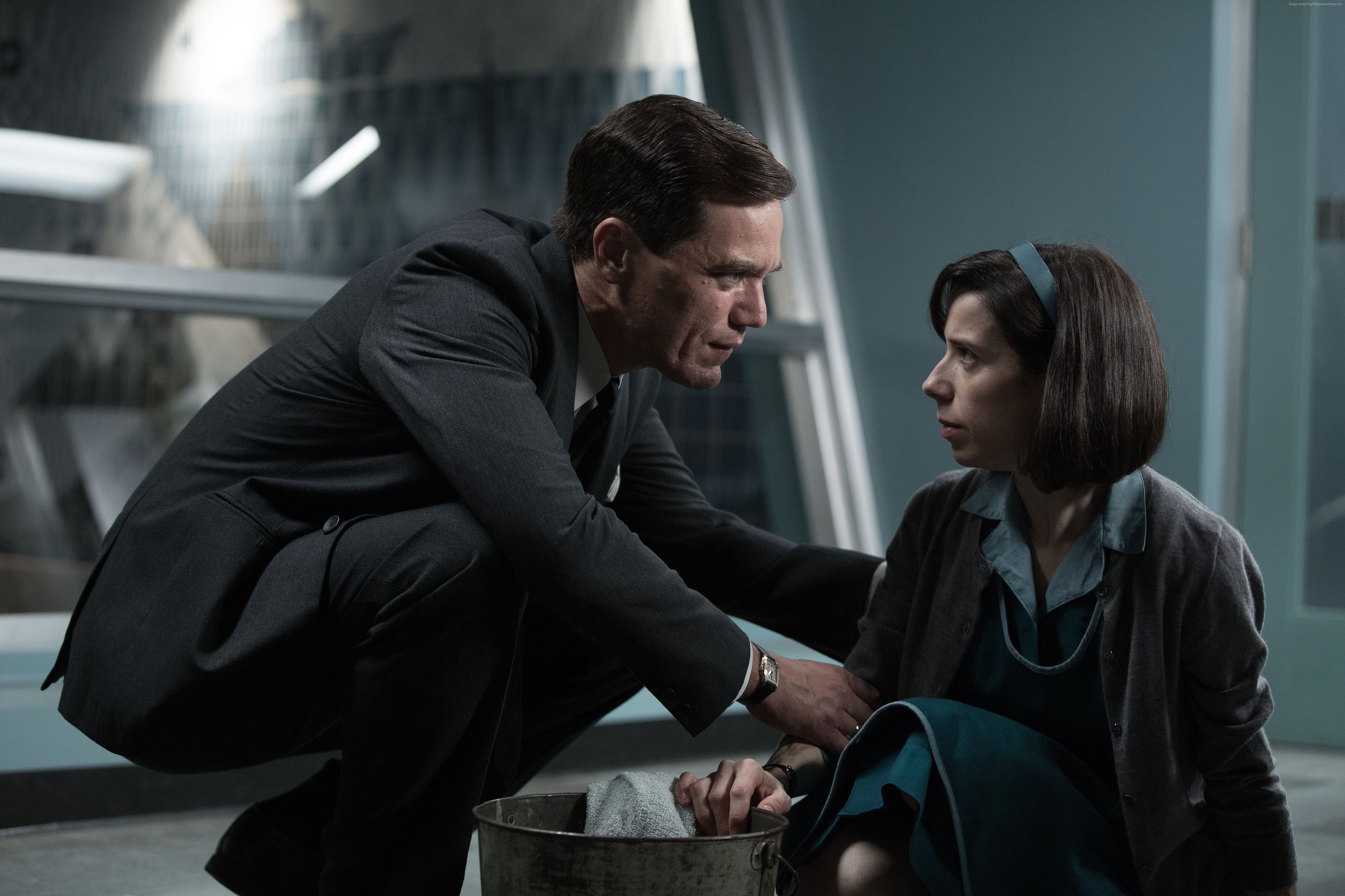 Michael Shannon and Sally Hawkins from The Shape of Water HD Wallpaper