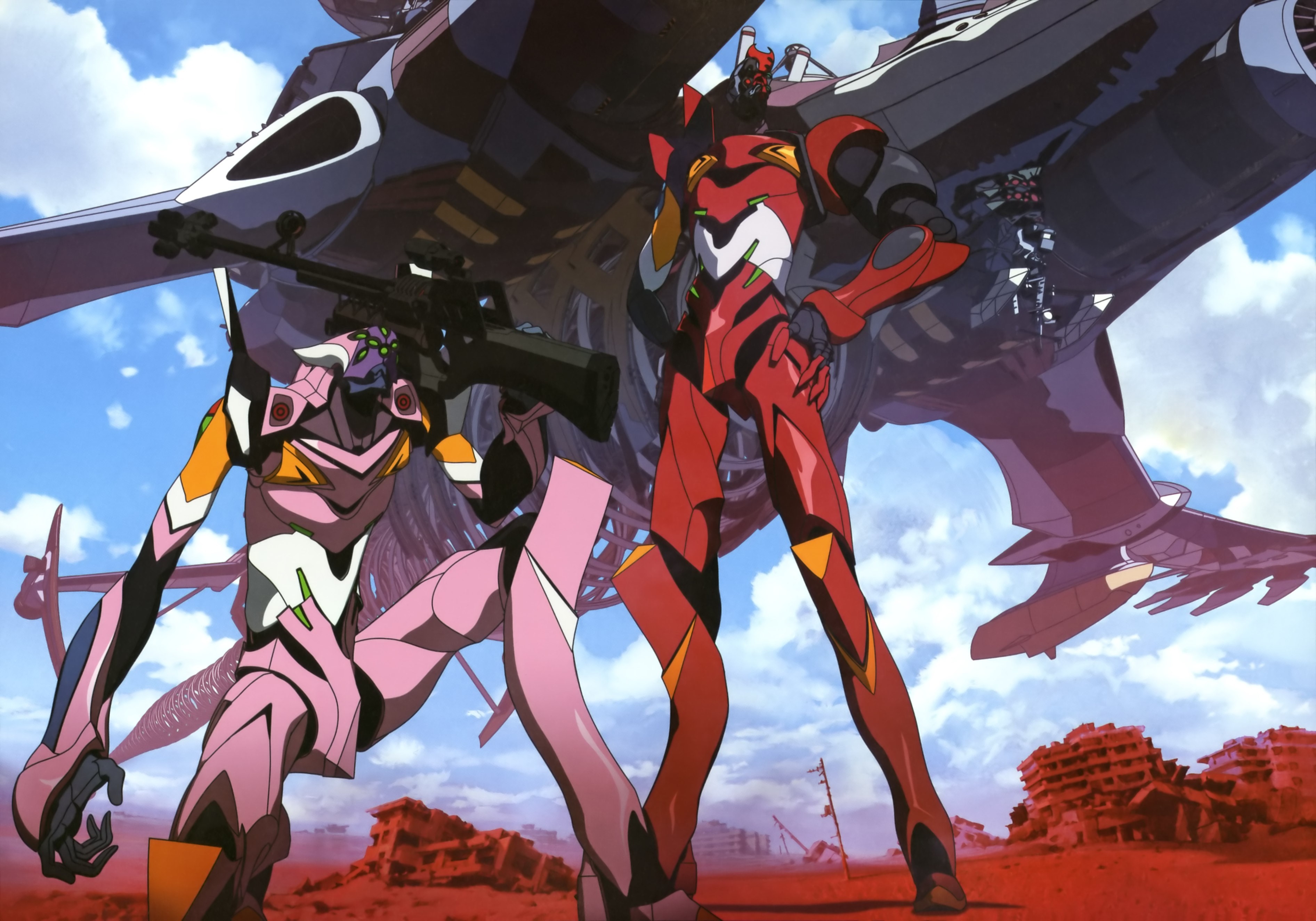 EVA Unit 00 Anime Girls Anime Ayanami Rei Neon Genesis Evangelion 