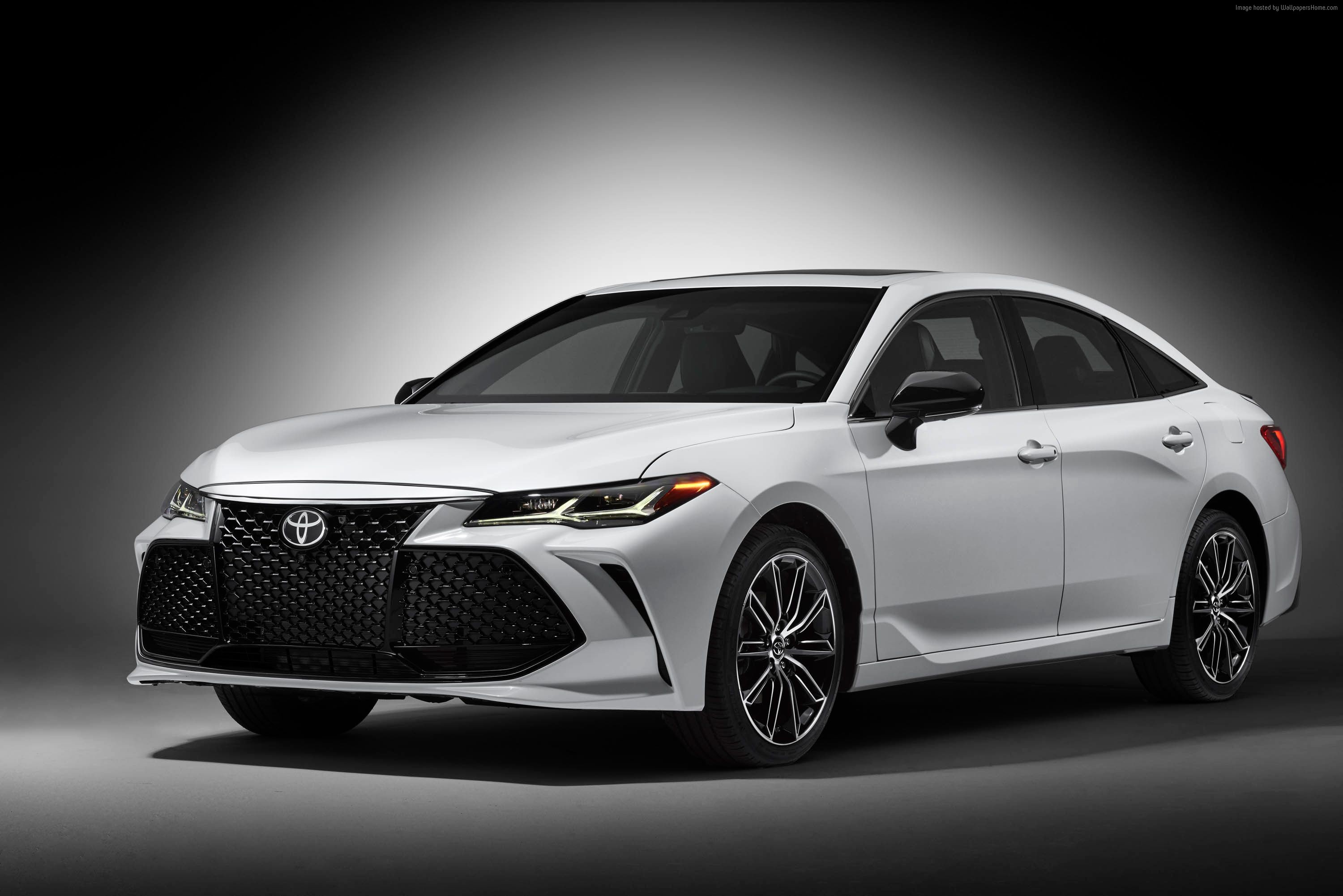 White Toyota Avalon 2018 Car HD Wallpaper