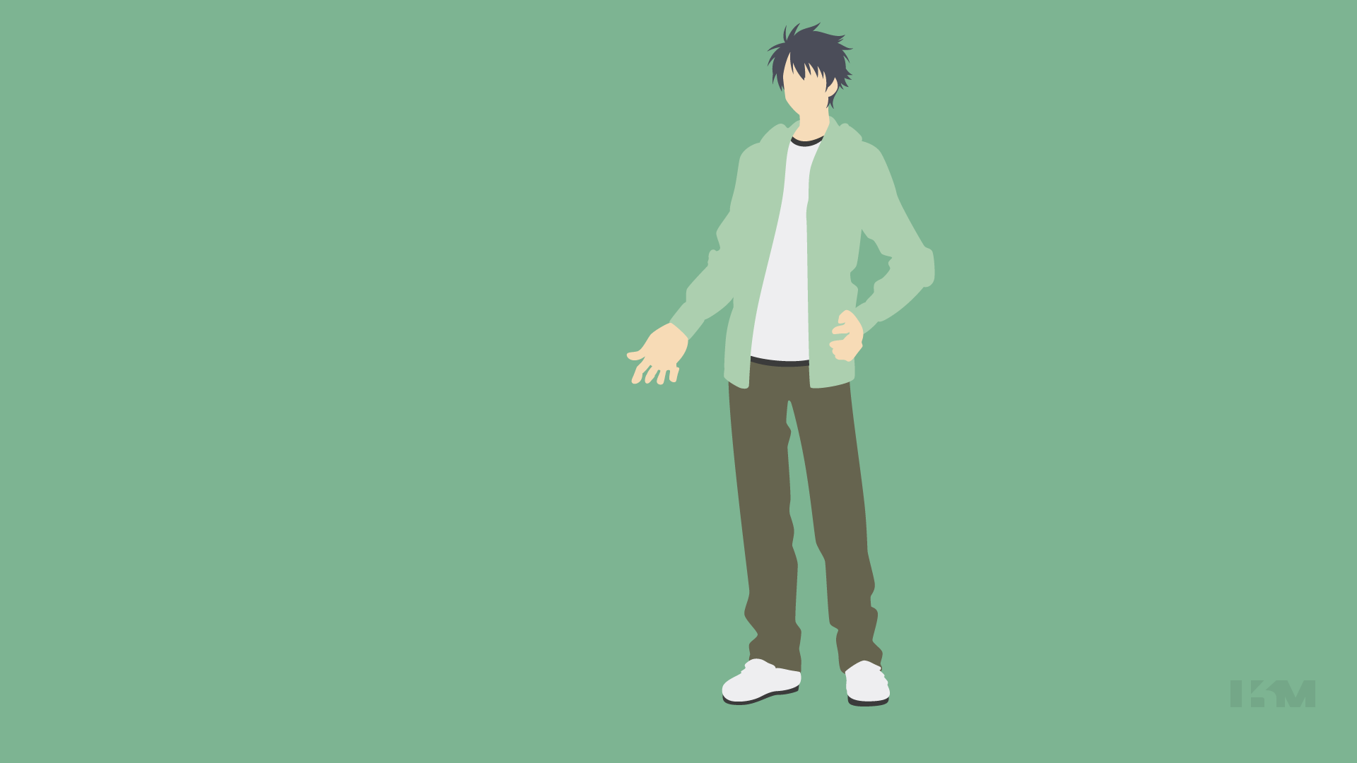 Kimihito Kurusu from Monster Musume no Iru Nichijou HD Wallpaper