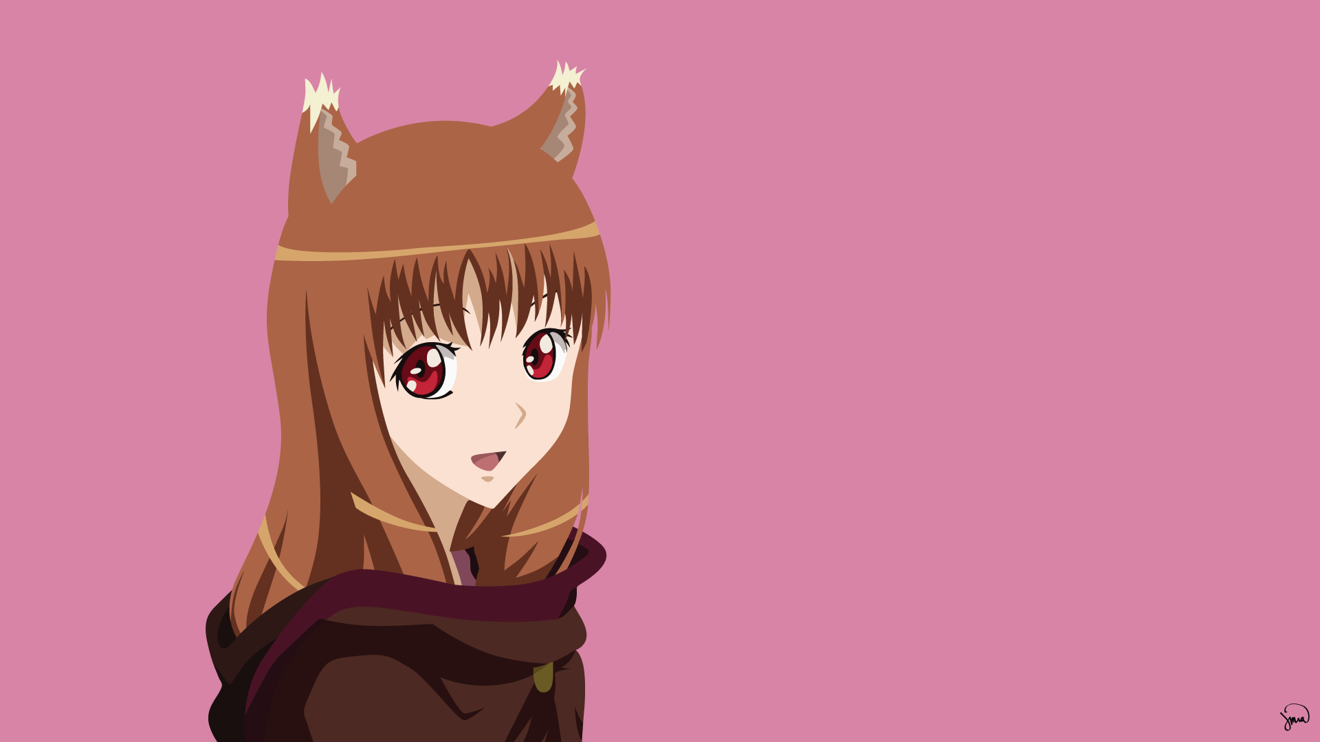Holo from Spice and Wolf HD Wallpaper