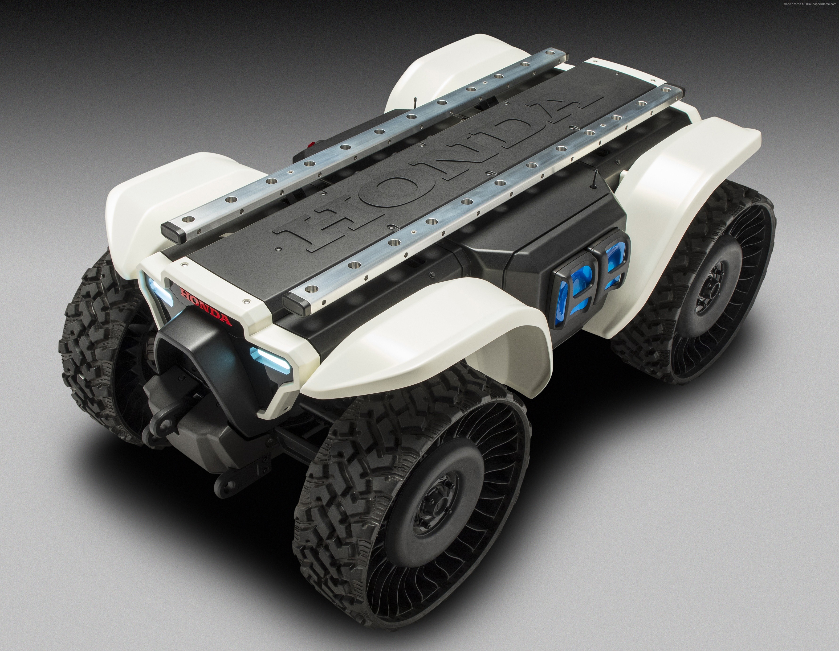 Honda 3E-D18 robot at CES 2018 HD Wallpaper