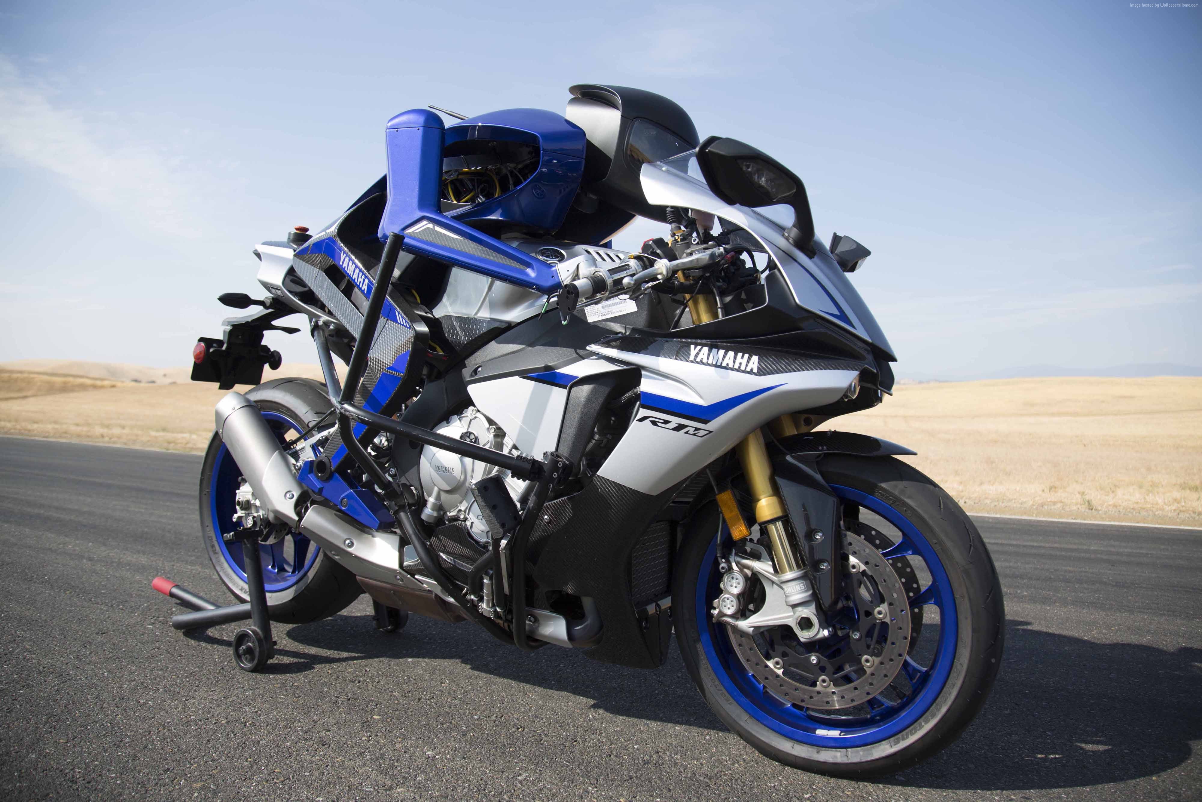 4K Yamaha Motobot at CES 2018 HD Wallpaper