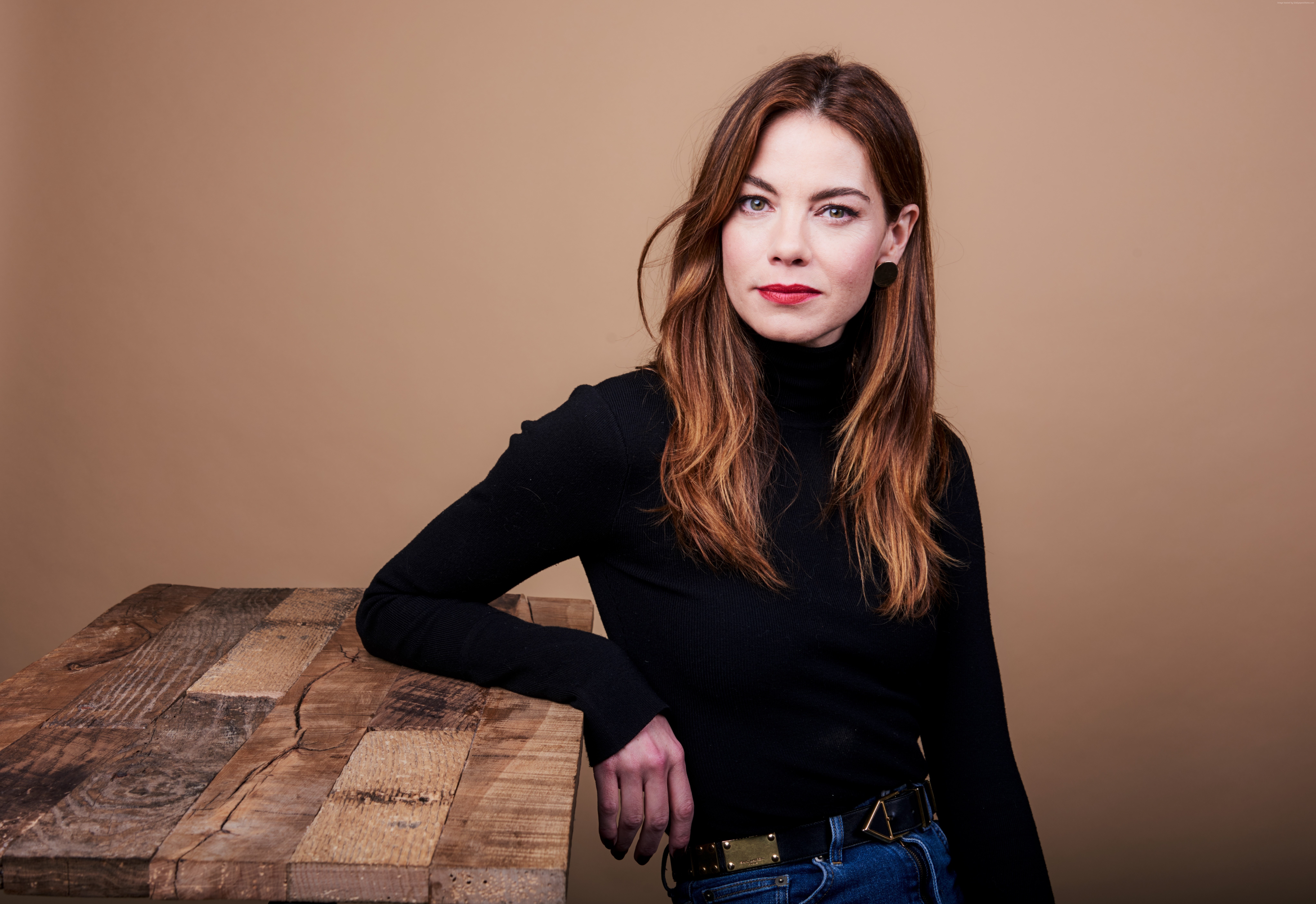 Michelle Monaghan portrait HD Wallpaper