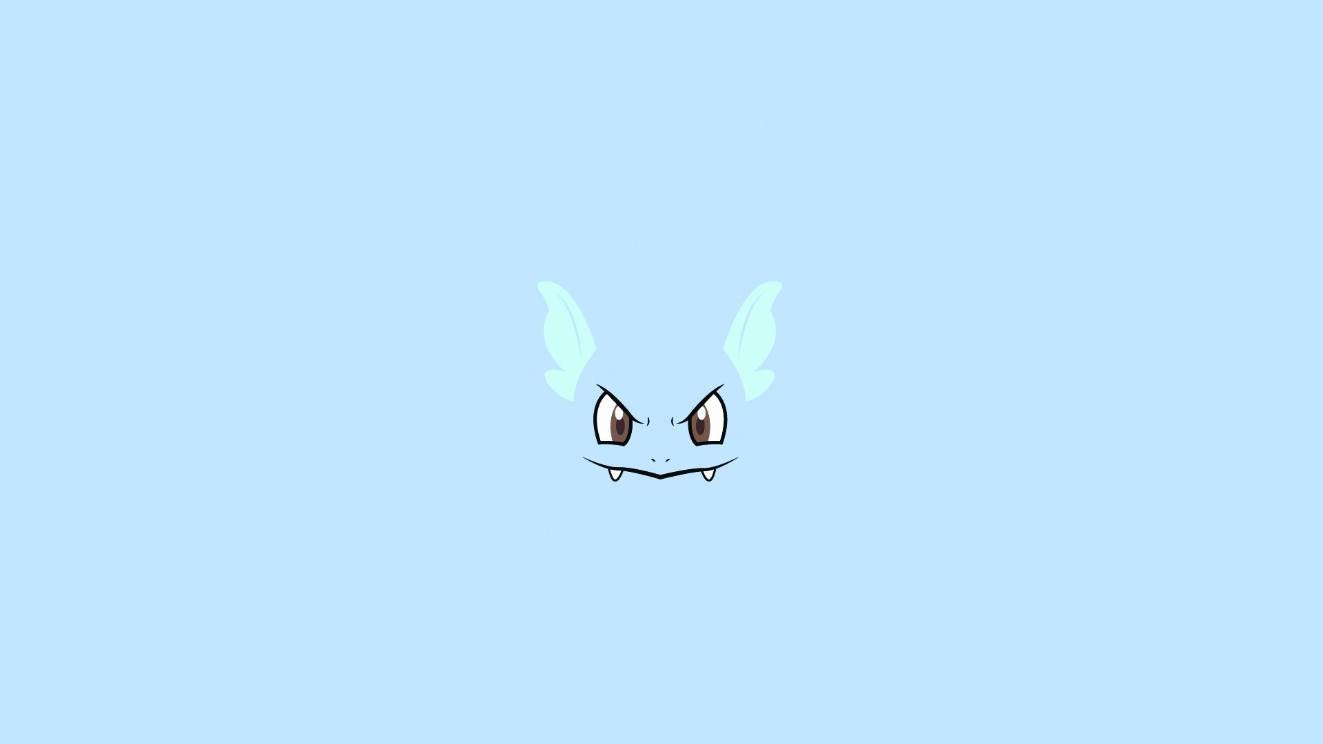 Illustration of a cartoon Pokemon face HD Wallpaper
