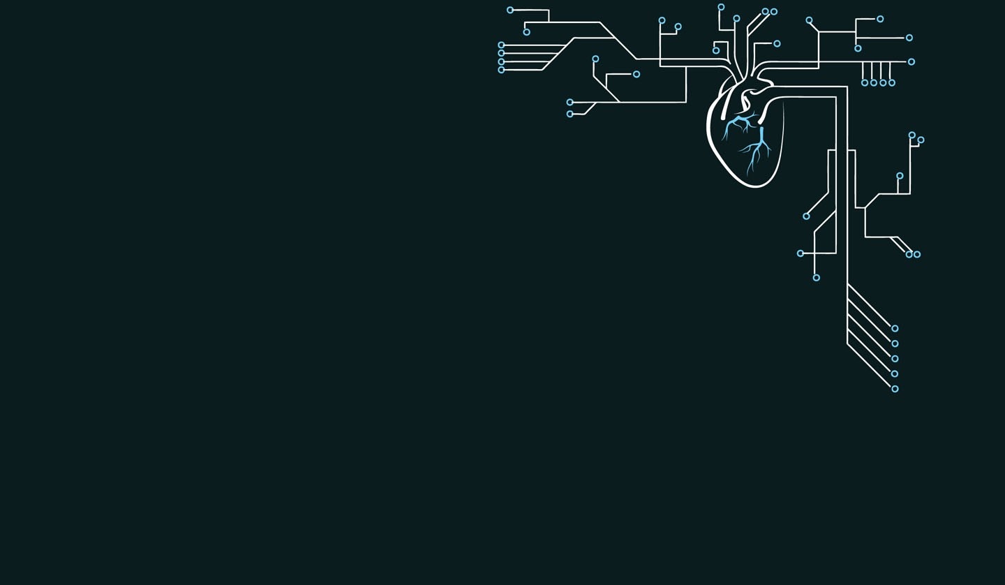 Digital Heart Circuit Board HD Wallpaper
