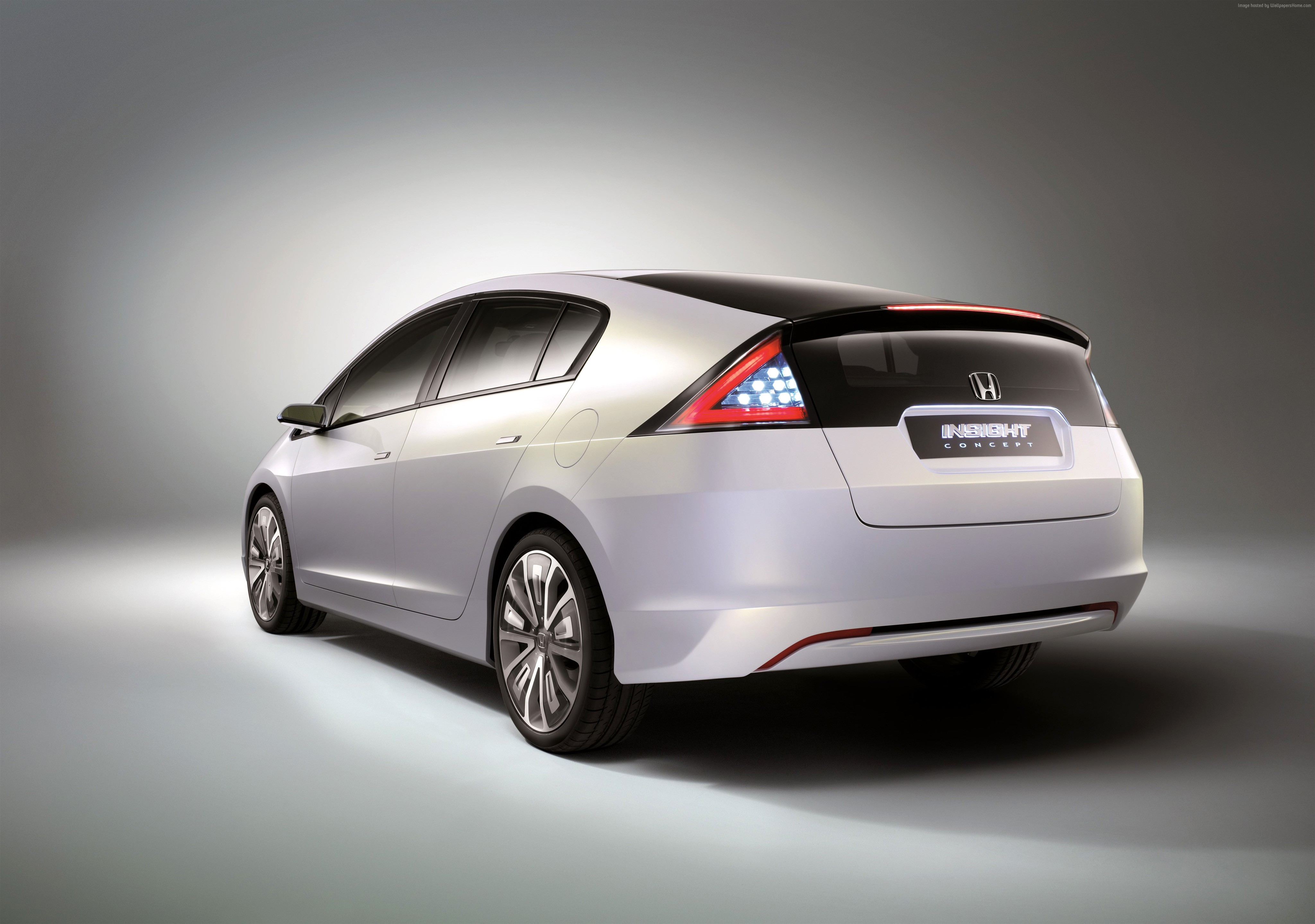 Honda Insight Concept car rear view HD Wallpaper
