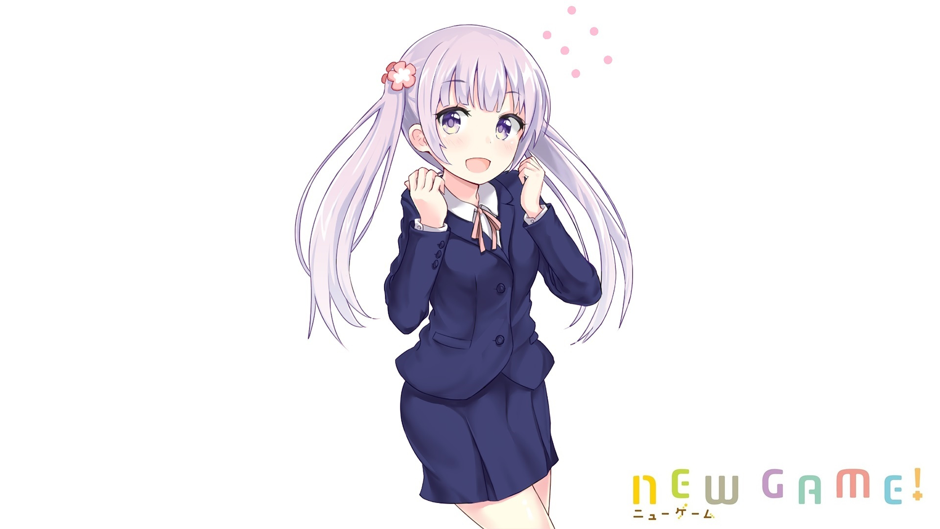 Aoba Suzukaze from New Game! illustration HD Wallpaper
