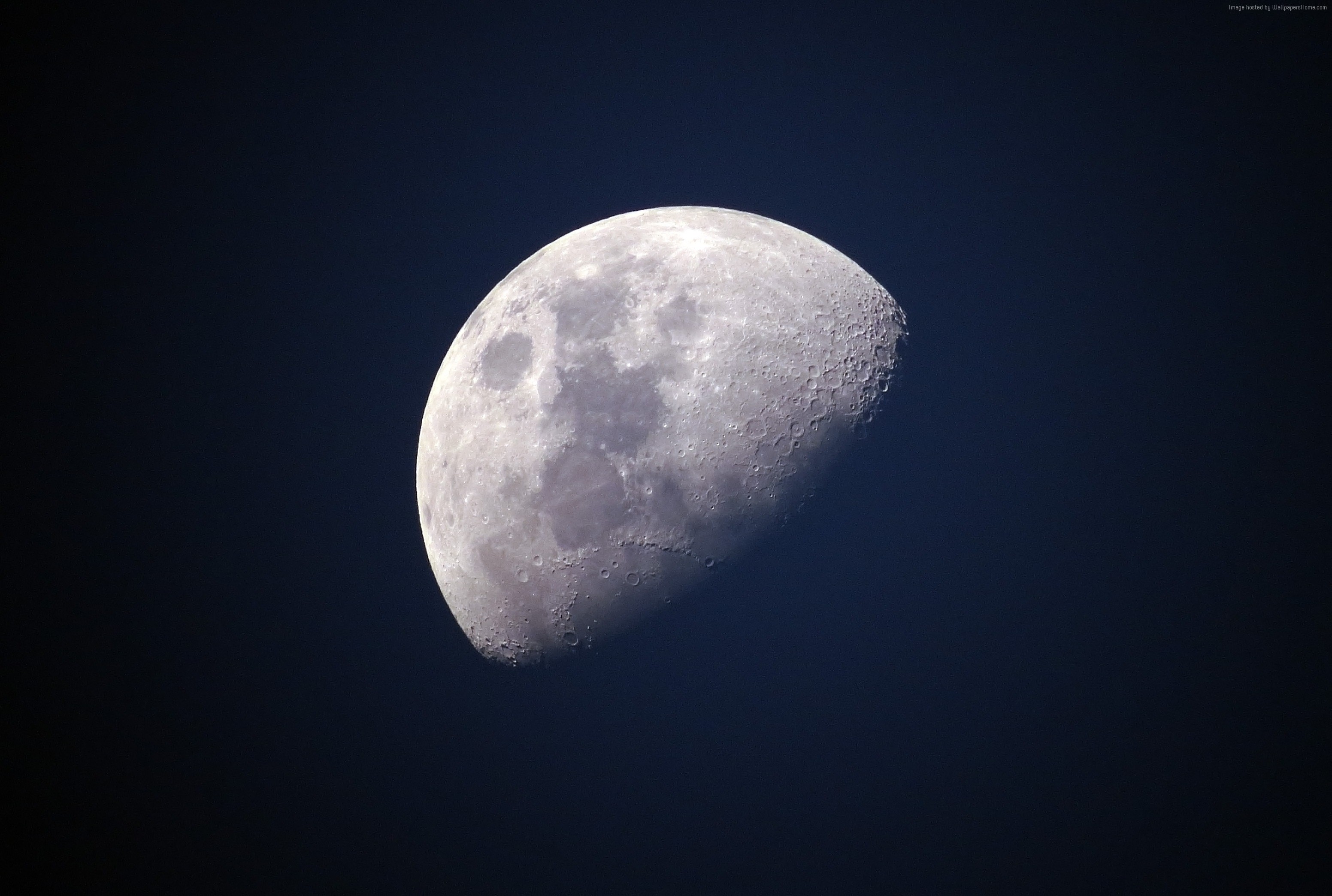 The Moon in 4K HD Wallpaper