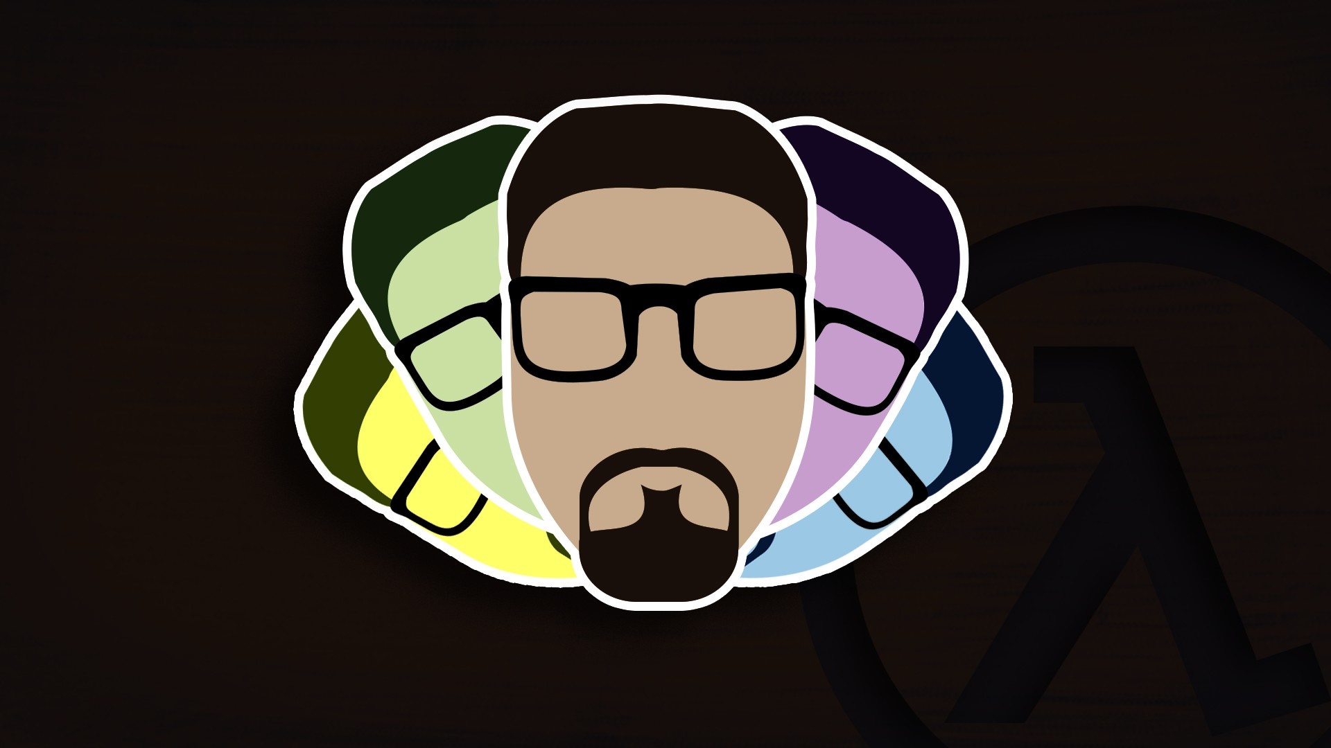 Gordon Freeman from Half-Life cartoon illustration HD Wallpaper