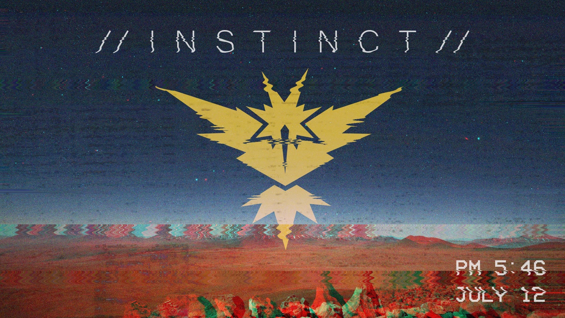 Pokemon Go Instinct Team Poster HD Wallpaper