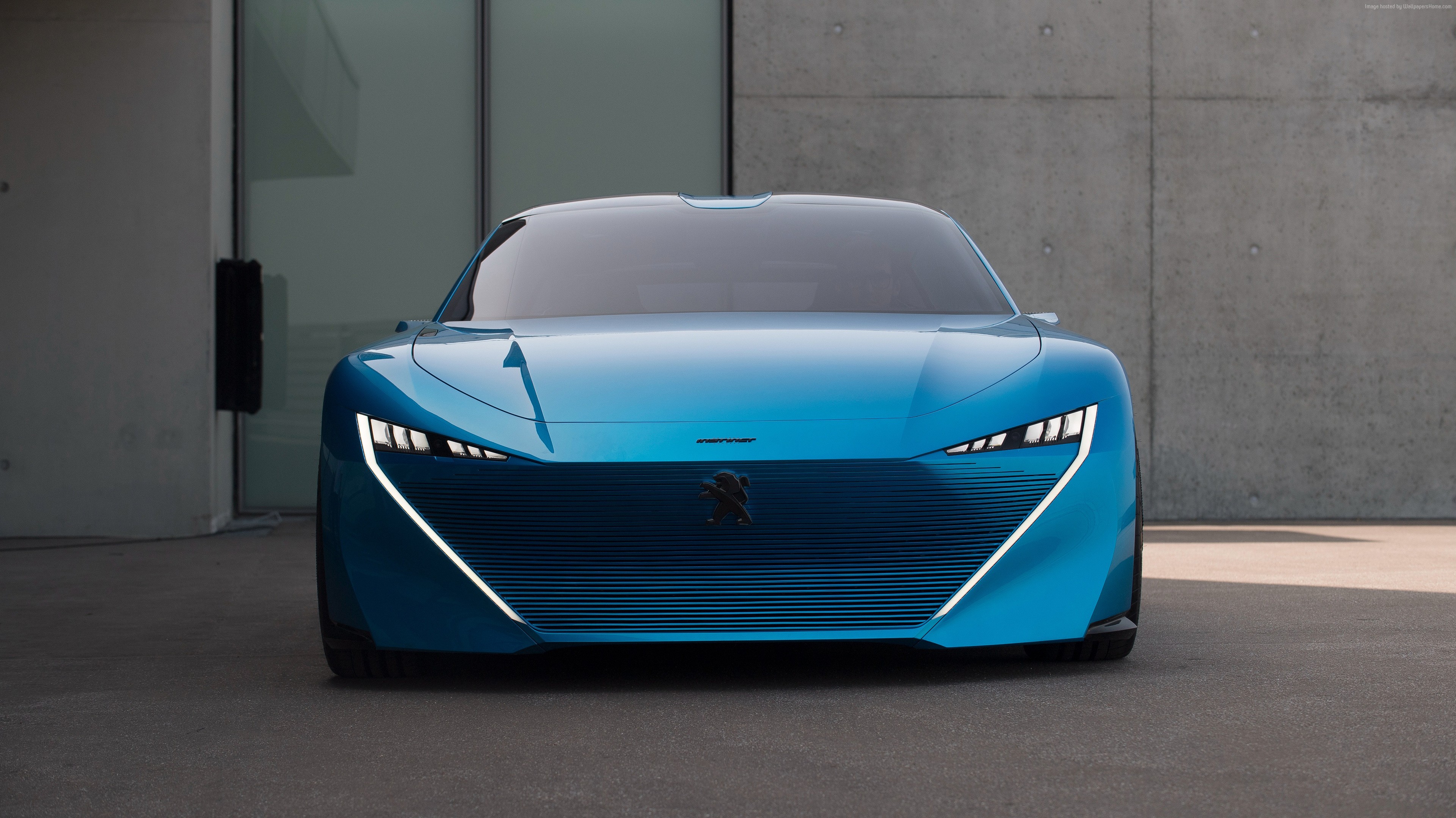 Peugeot Instinct concept electric car 4K HD Wallpaper