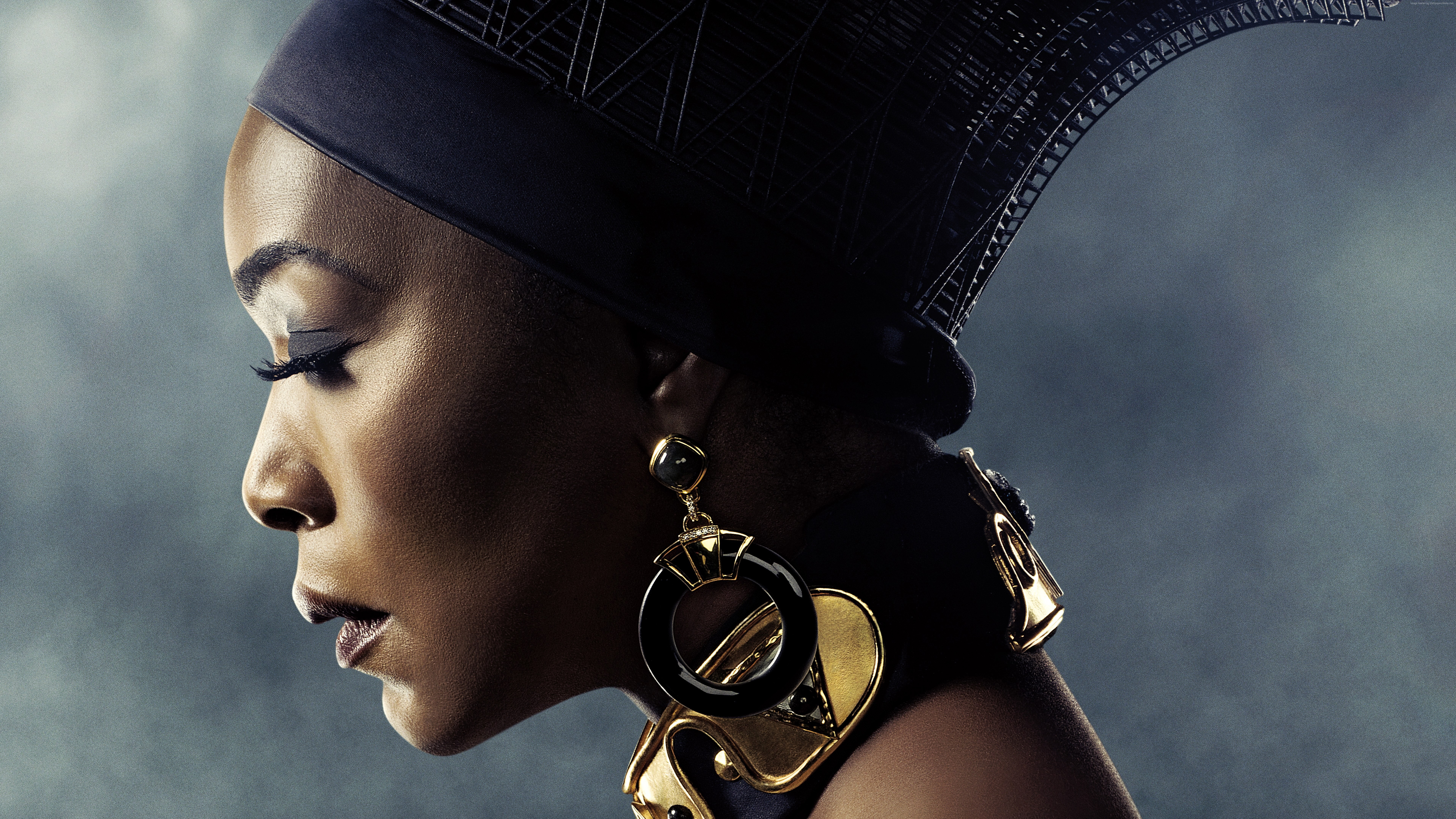 Angela Bassett as Ramonda from Black Panther HD Wallpaper