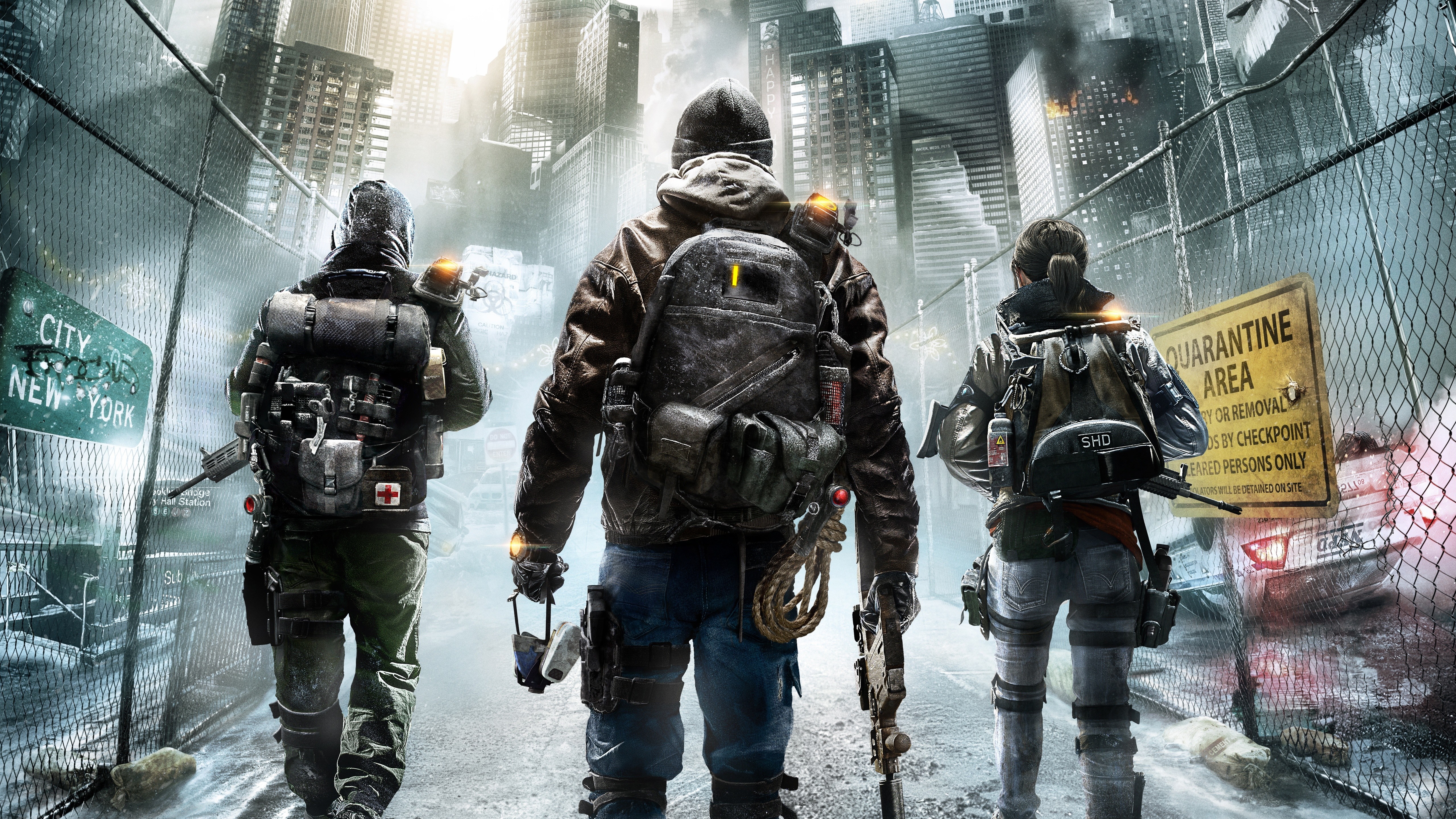 Tom Clancy's The Division 3 soldiers in New York HD Wallpaper