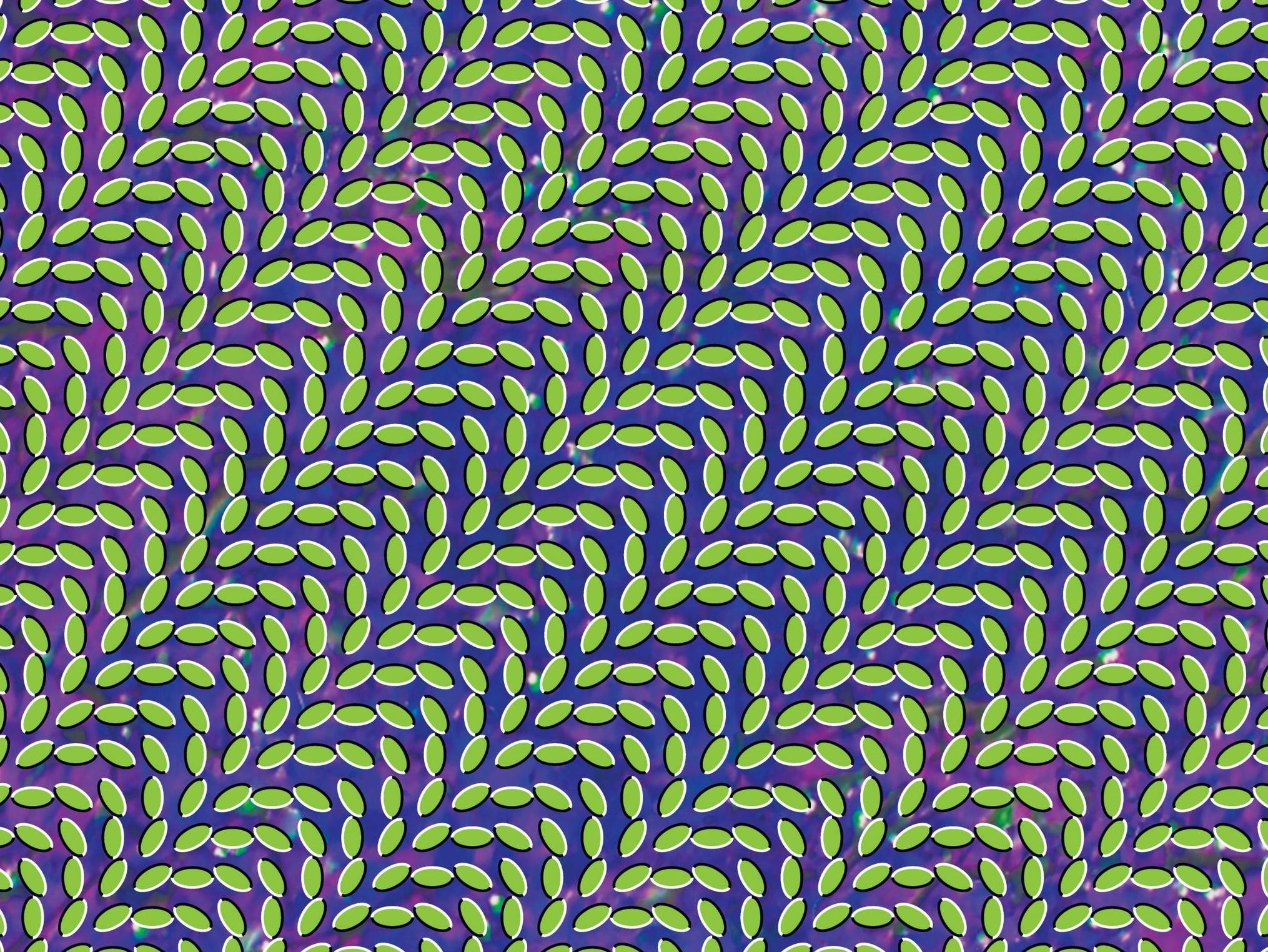 Psychedelic optical illusion pattern HD Wallpaper