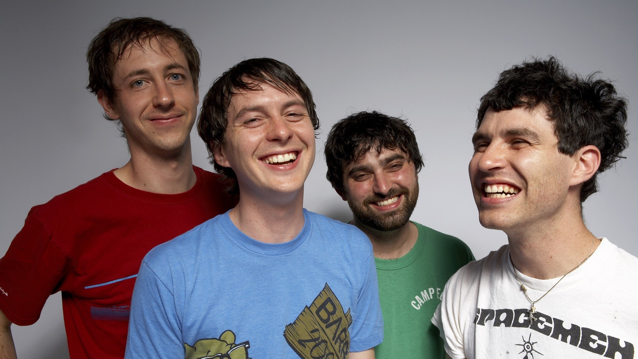 Animal Collective band members posing for a photo HD Wallpaper