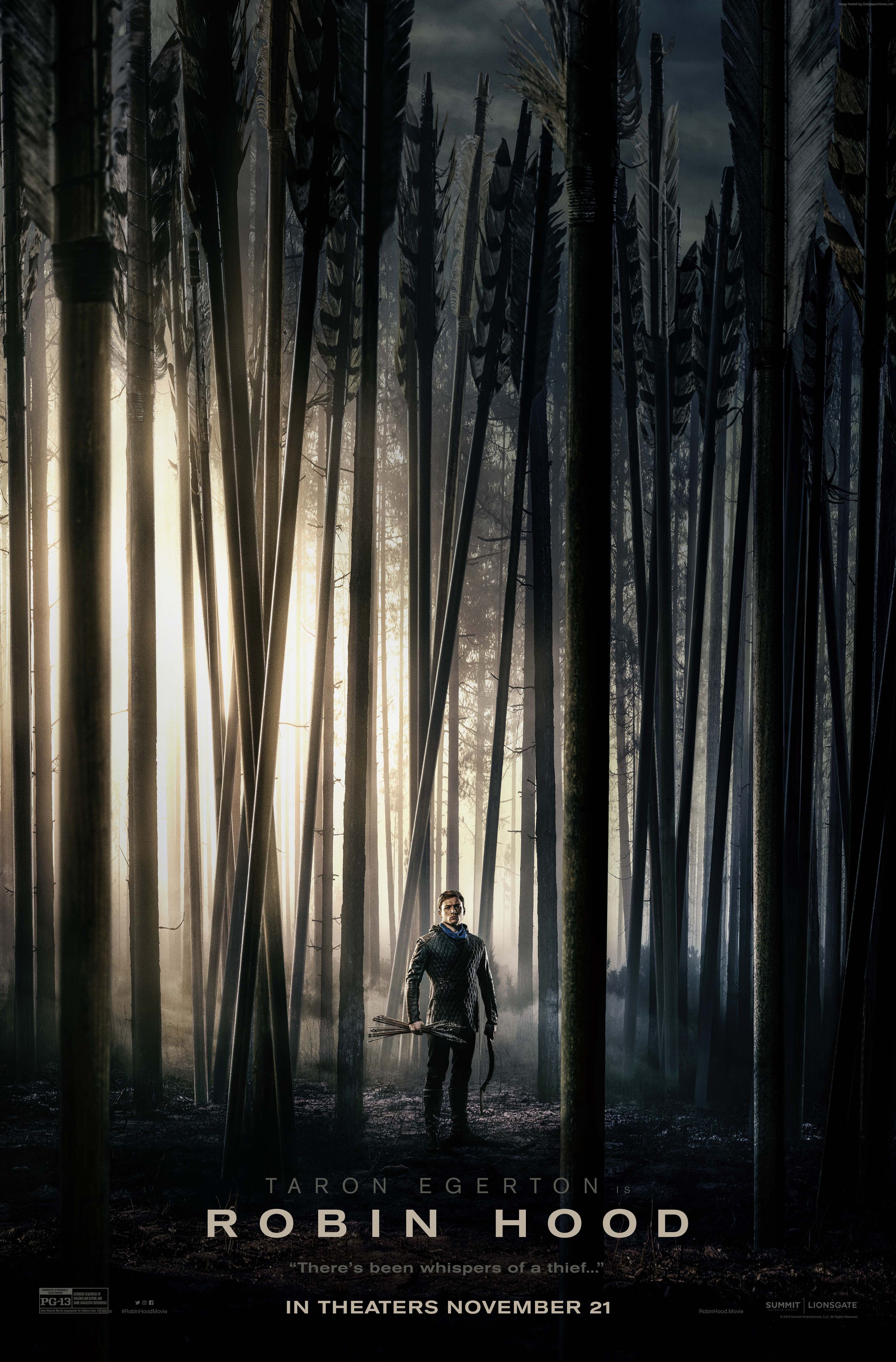 Robin Hood starring Taron Egerton HD Wallpaper
