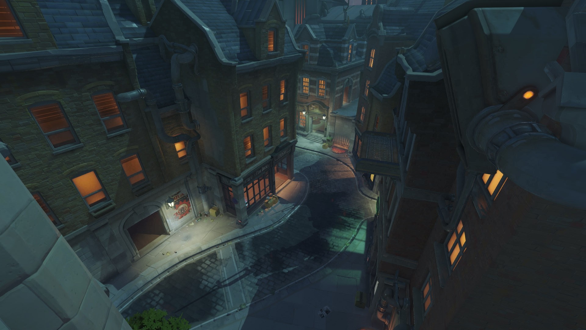 Kings Row Overwatch screenshot HD Wallpaper