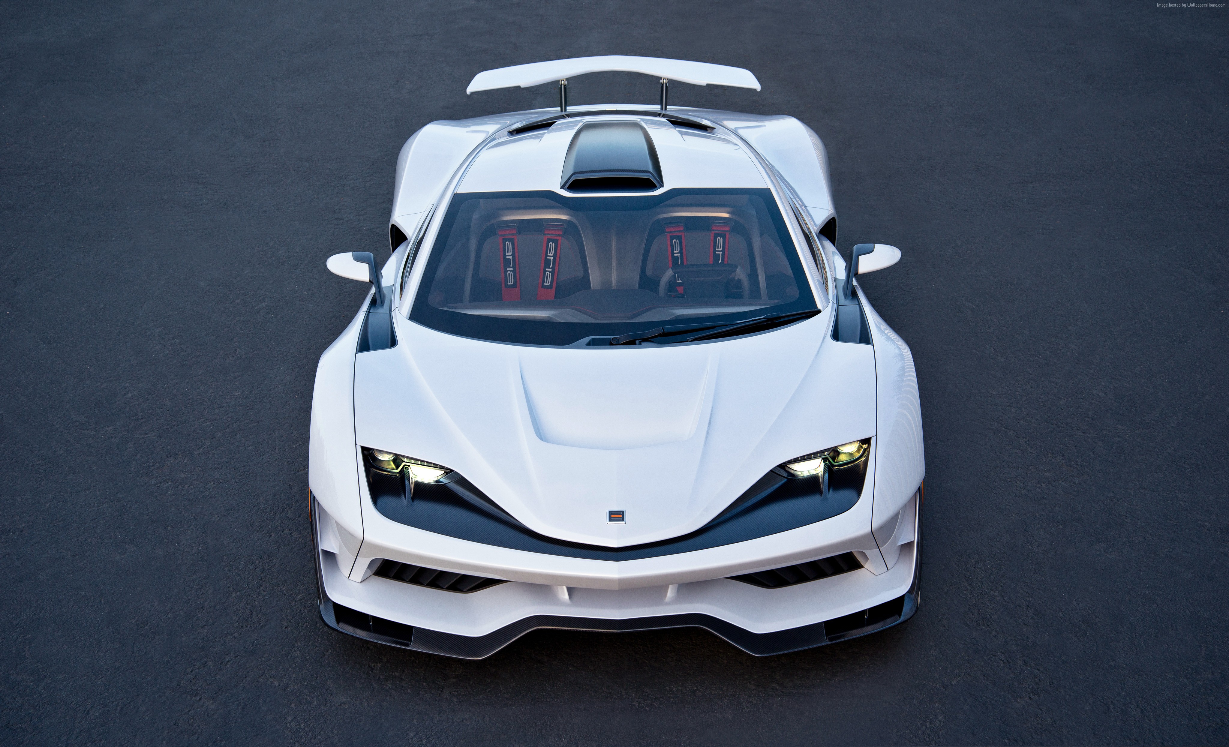 Aria FXE electric car 4K HD Wallpaper