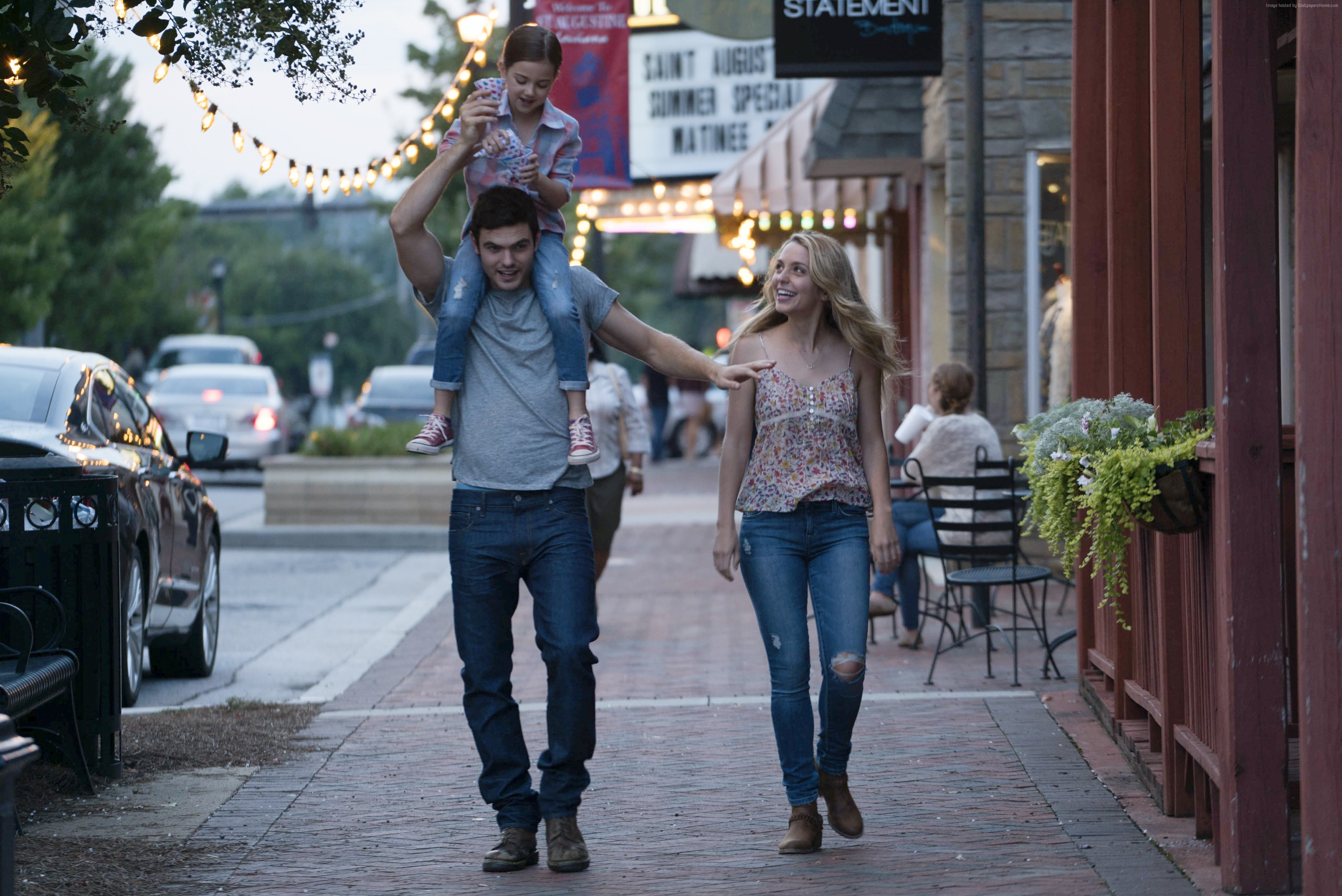 Alex Roe and Jessica Rothe in Forever My Girl HD Wallpaper