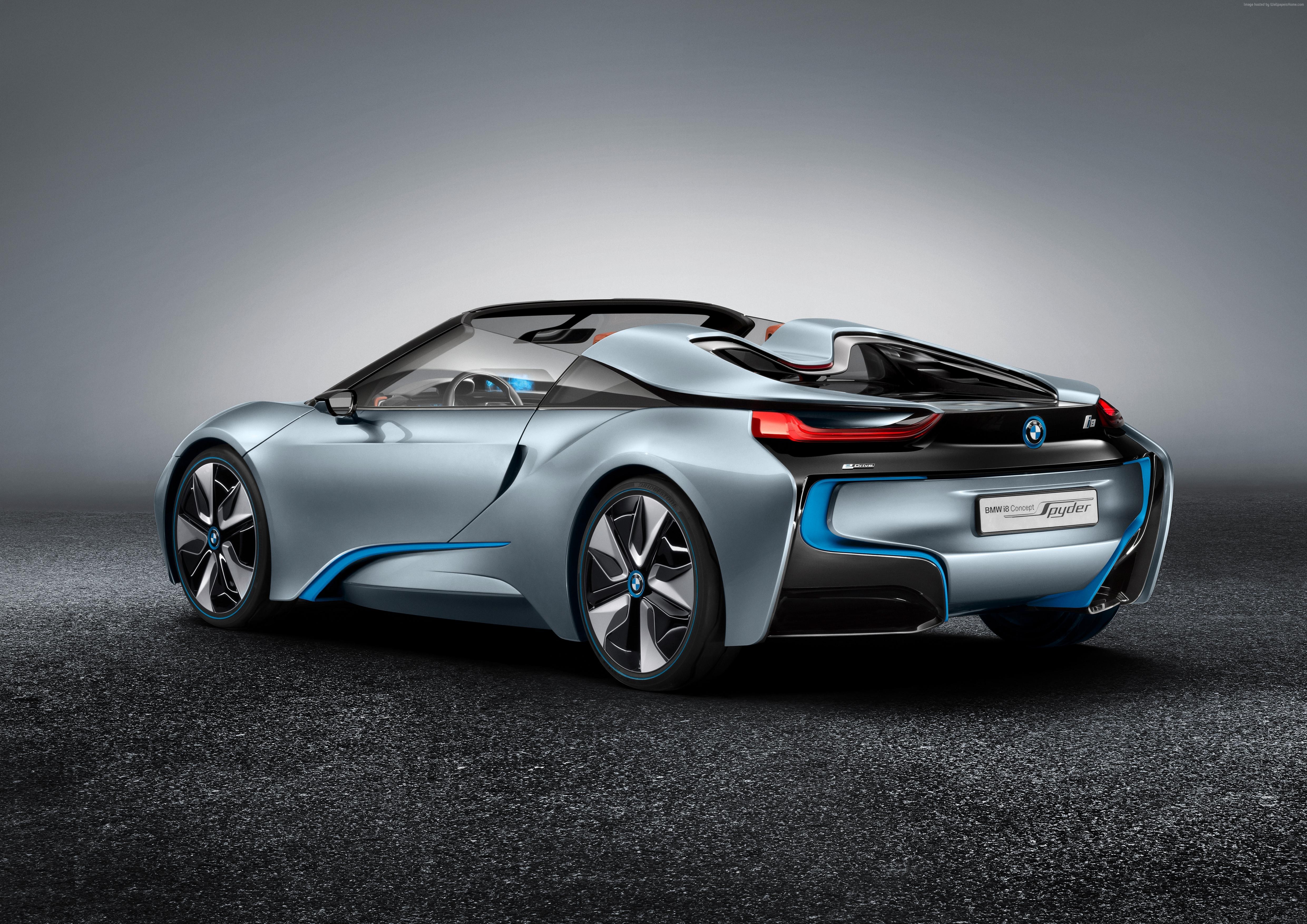 BMW i8 Concept Roadster 4K HD Wallpaper