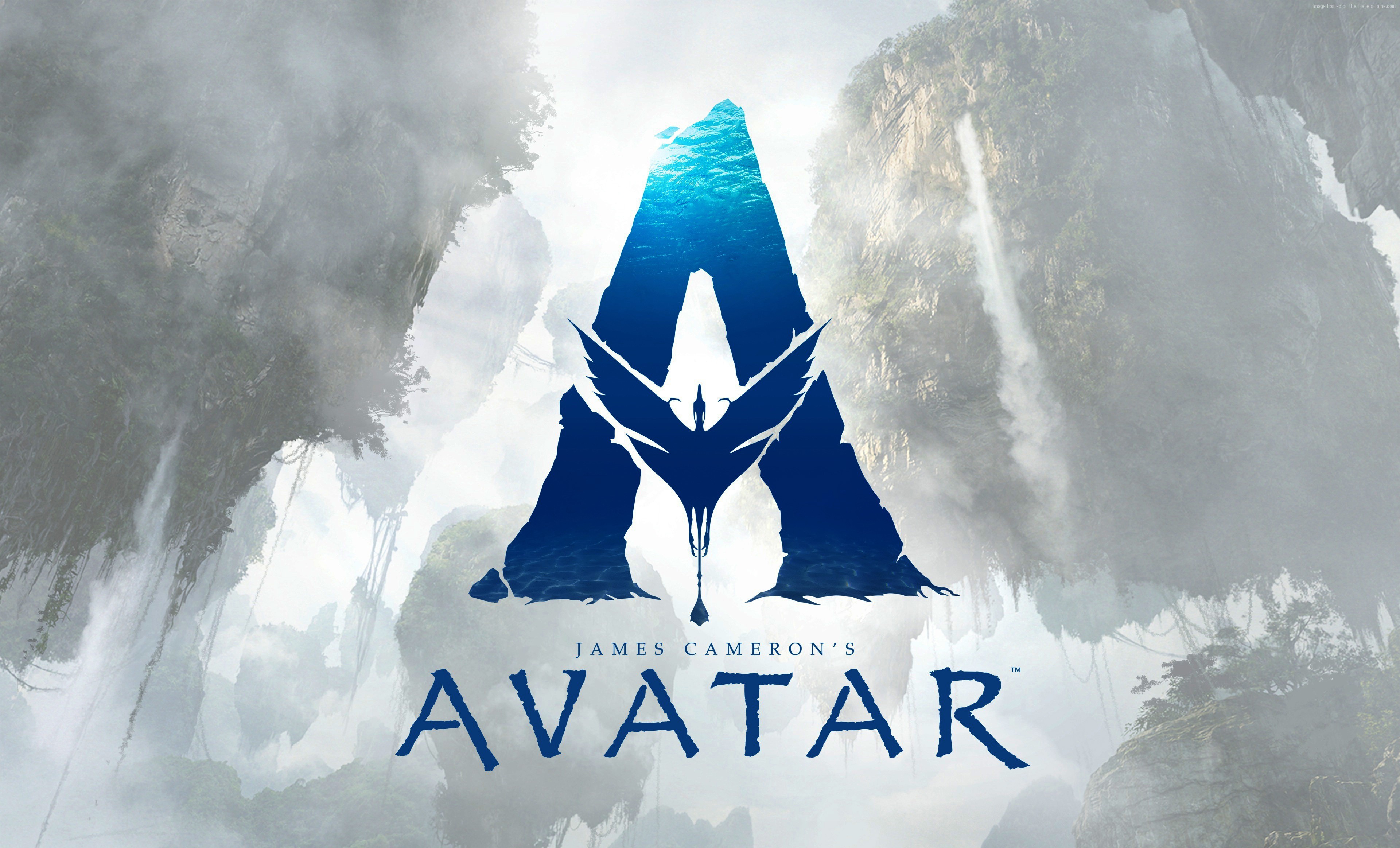 4K Avatar Poster with James Cameron's Logo HD Wallpaper
